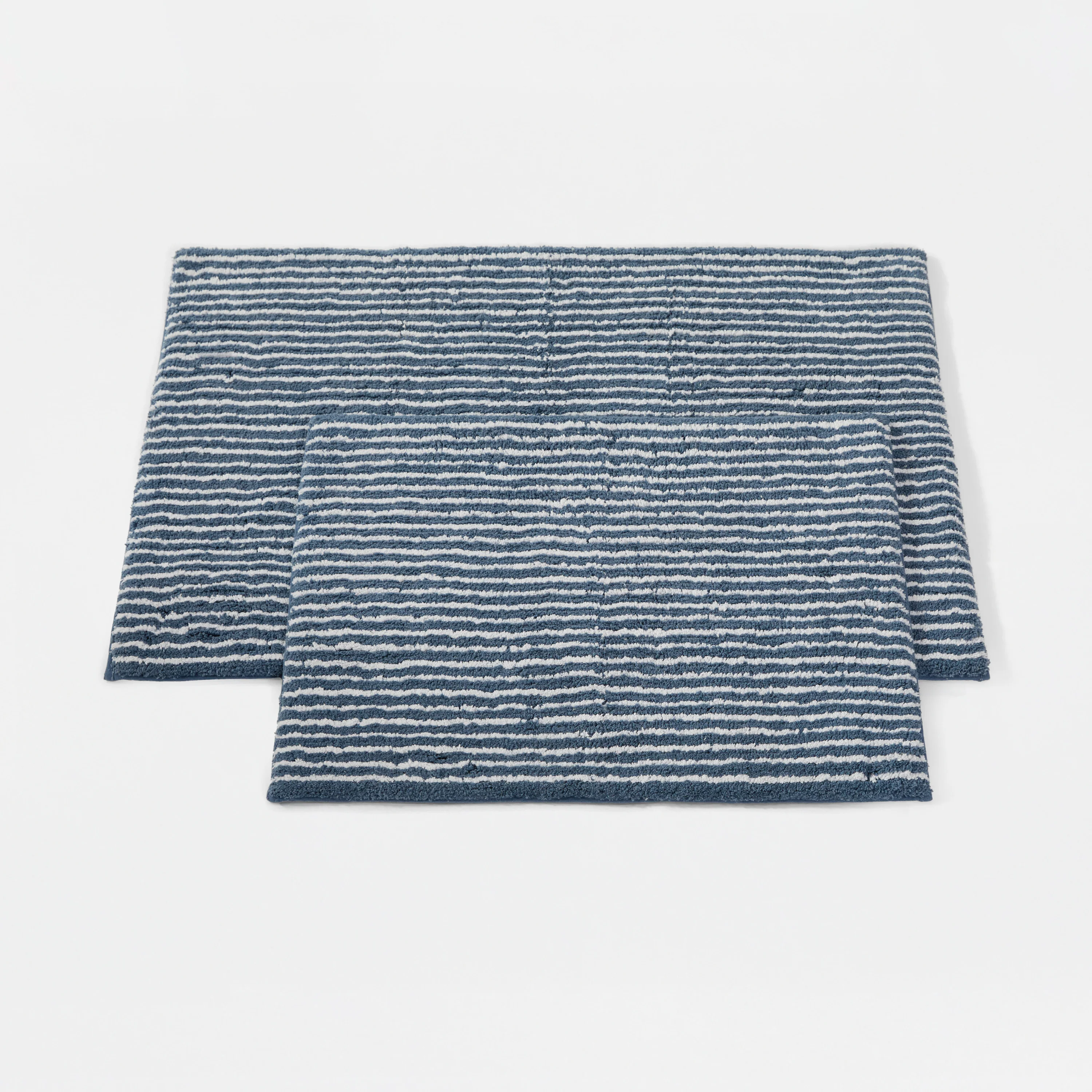 100% Cotton Pin Striped Patterned Bath Mat - Image 18