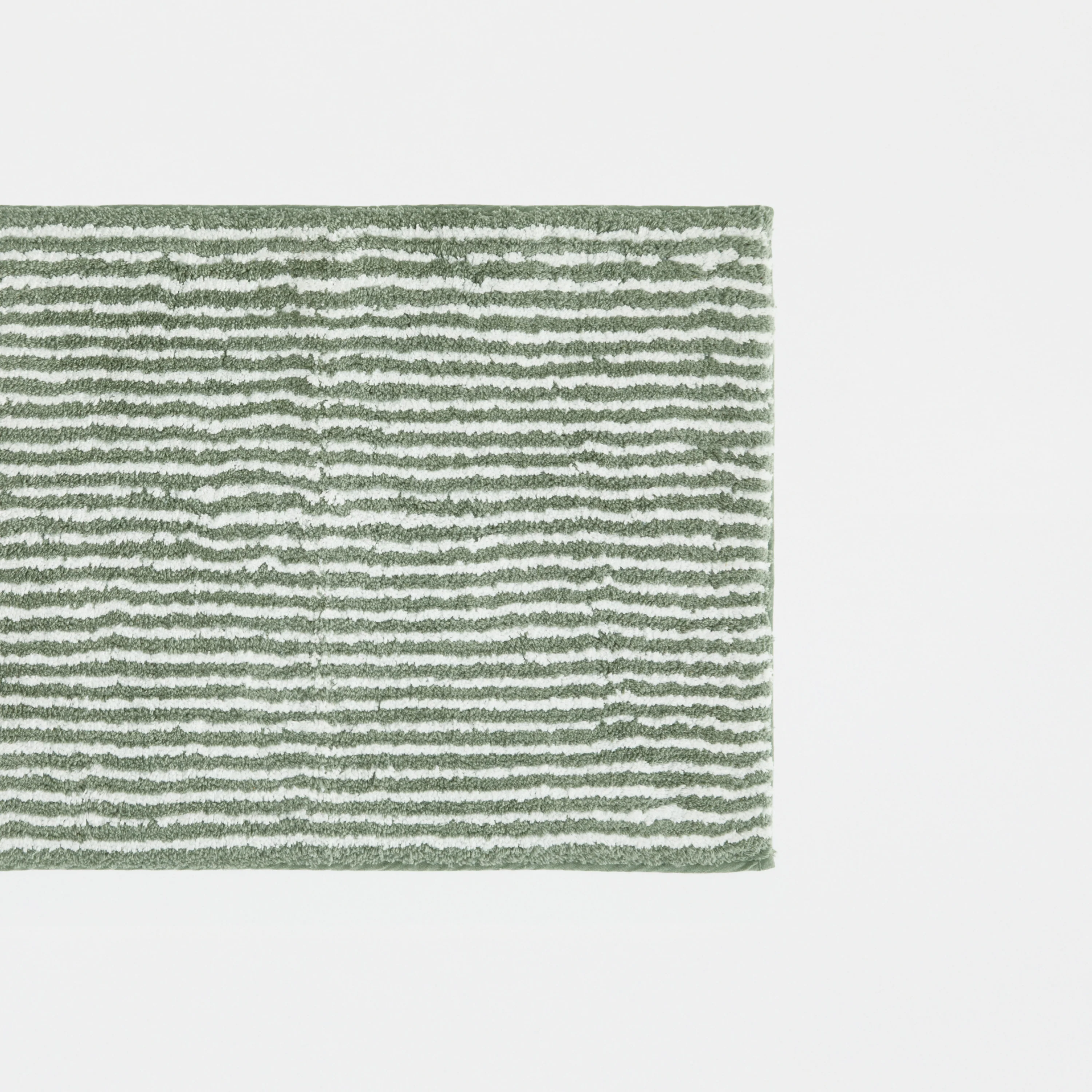100% Cotton Pin Striped Patterned Bath Mat - Image 27