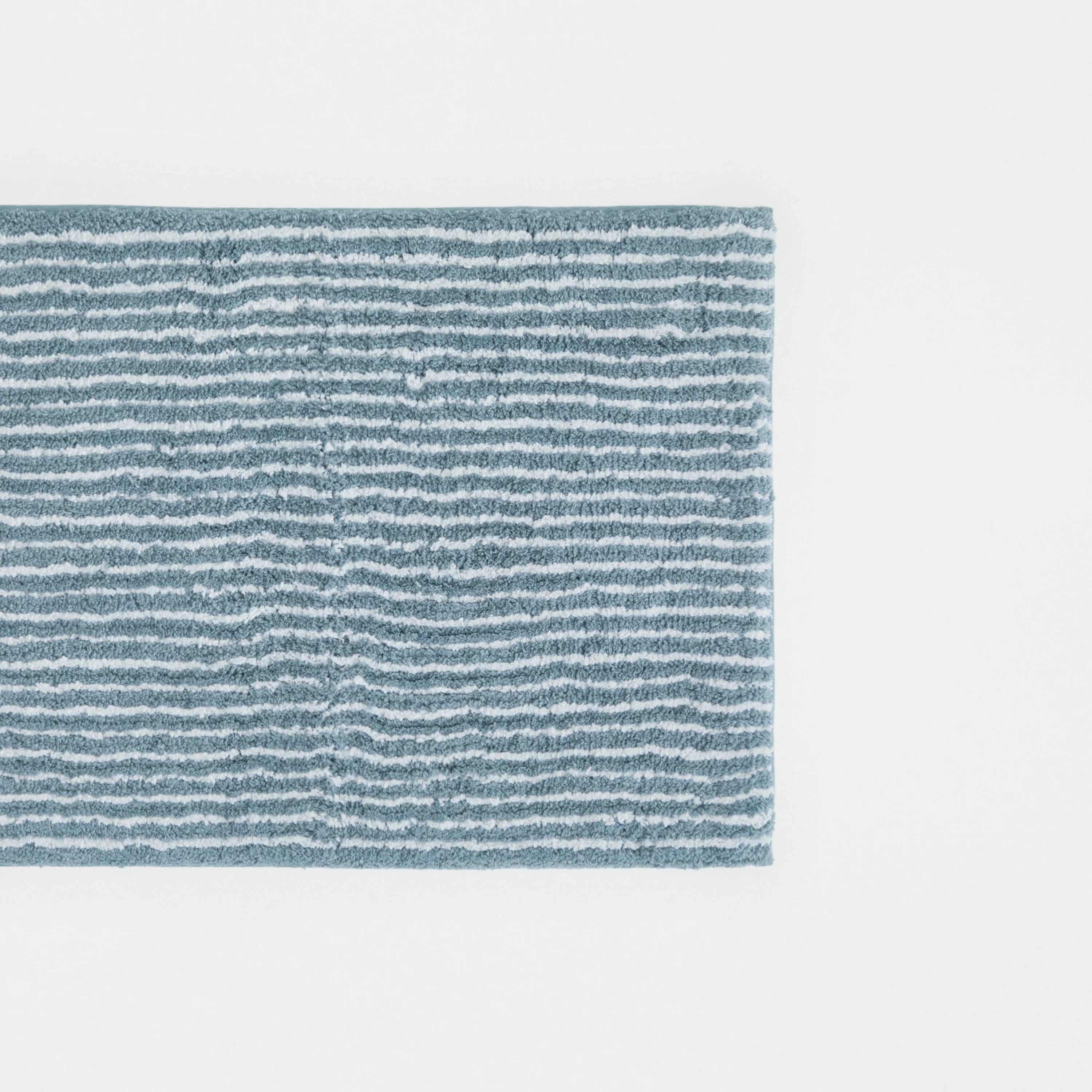 100% Cotton Pin Striped Patterned Bath Mat - Image 29