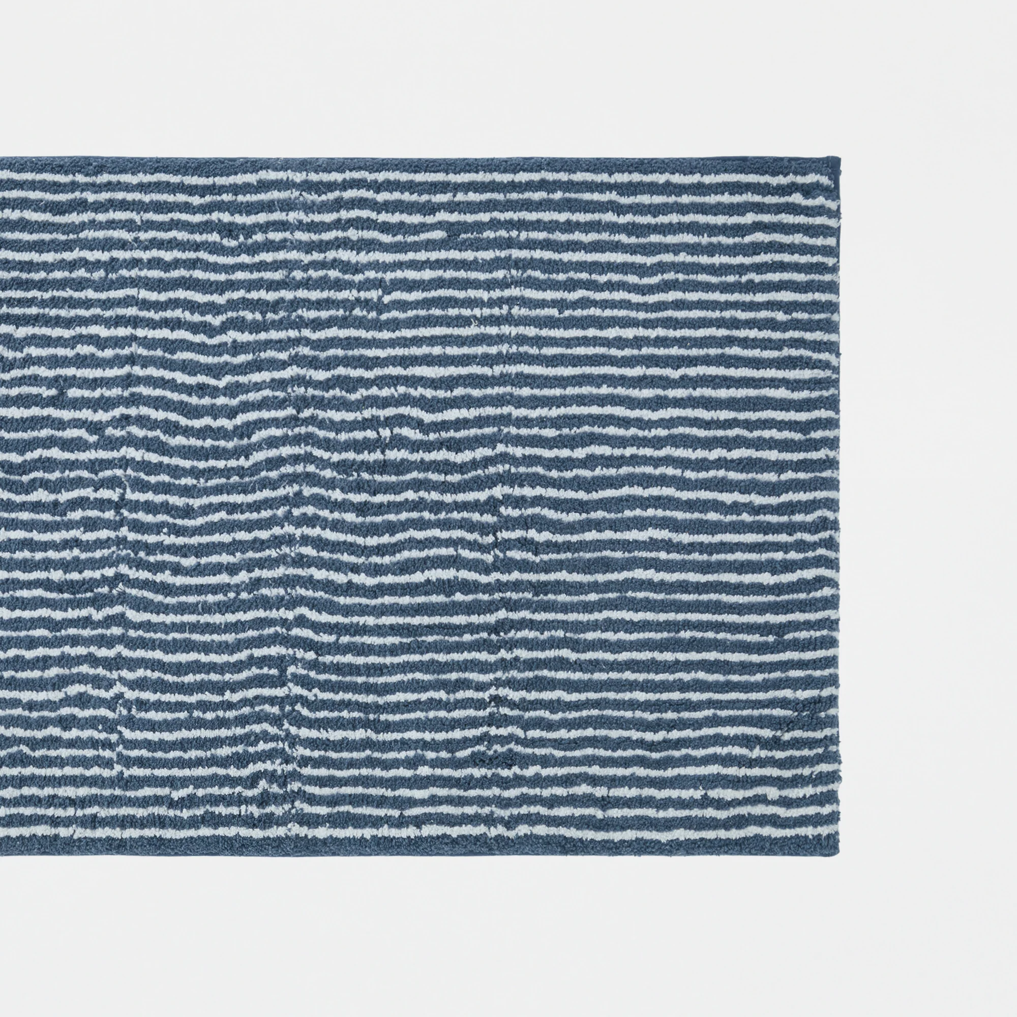 100% Cotton Pin Striped Patterned Bath Mat - Image 42