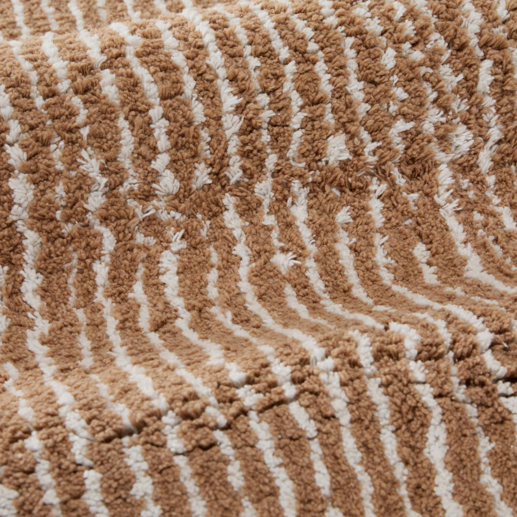 100% Cotton Pin Striped Patterned Bath Mat - Image 44