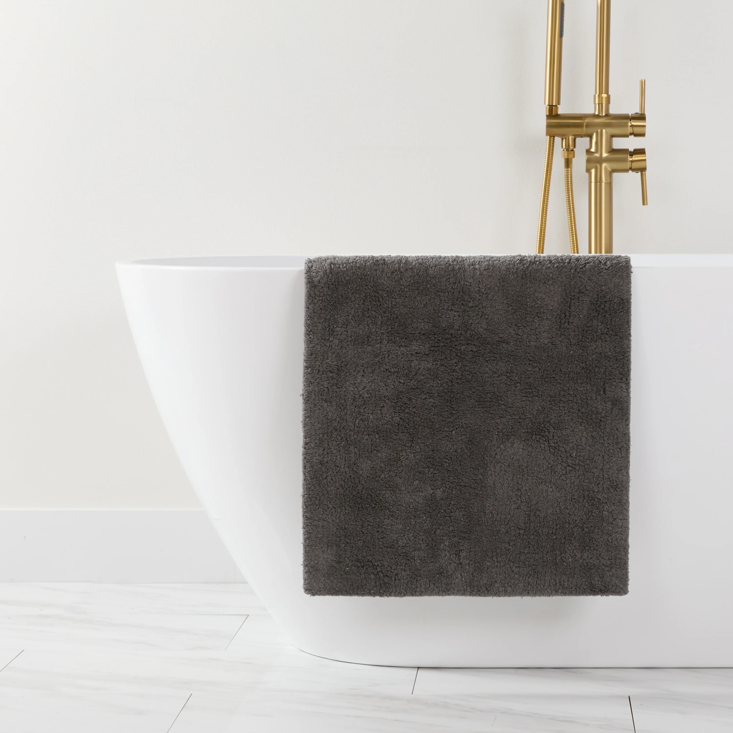 100% Cotton Plush & Loop Reversible Bath Mat - Image 10