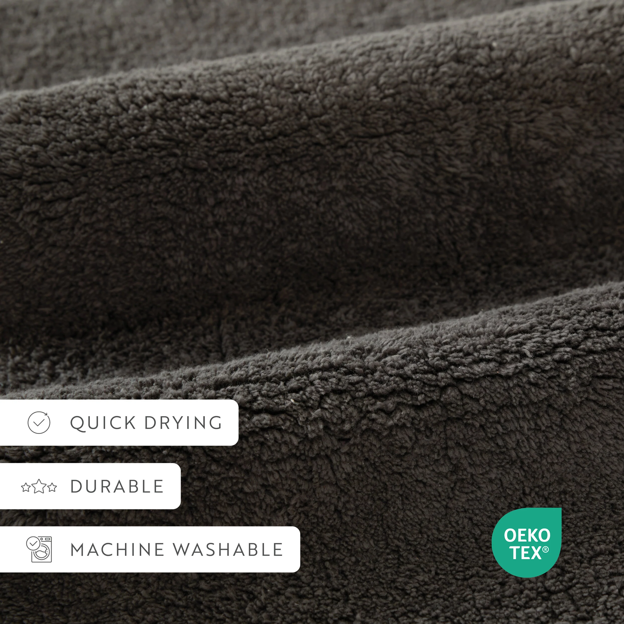 100% Cotton Plush & Loop Reversible Bath Mat - Image 127
