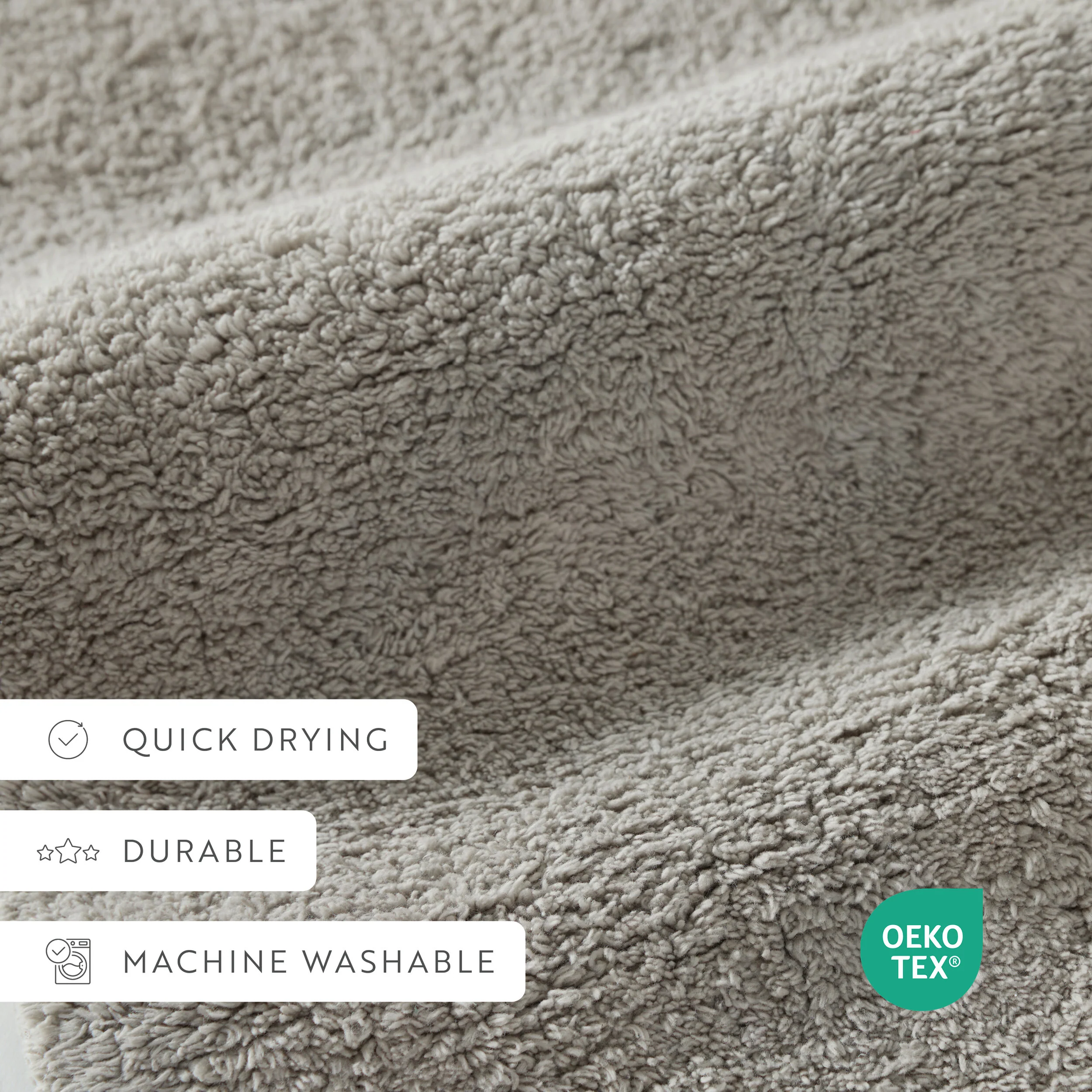100% Cotton Plush & Loop Reversible Bath Mat - Image 129