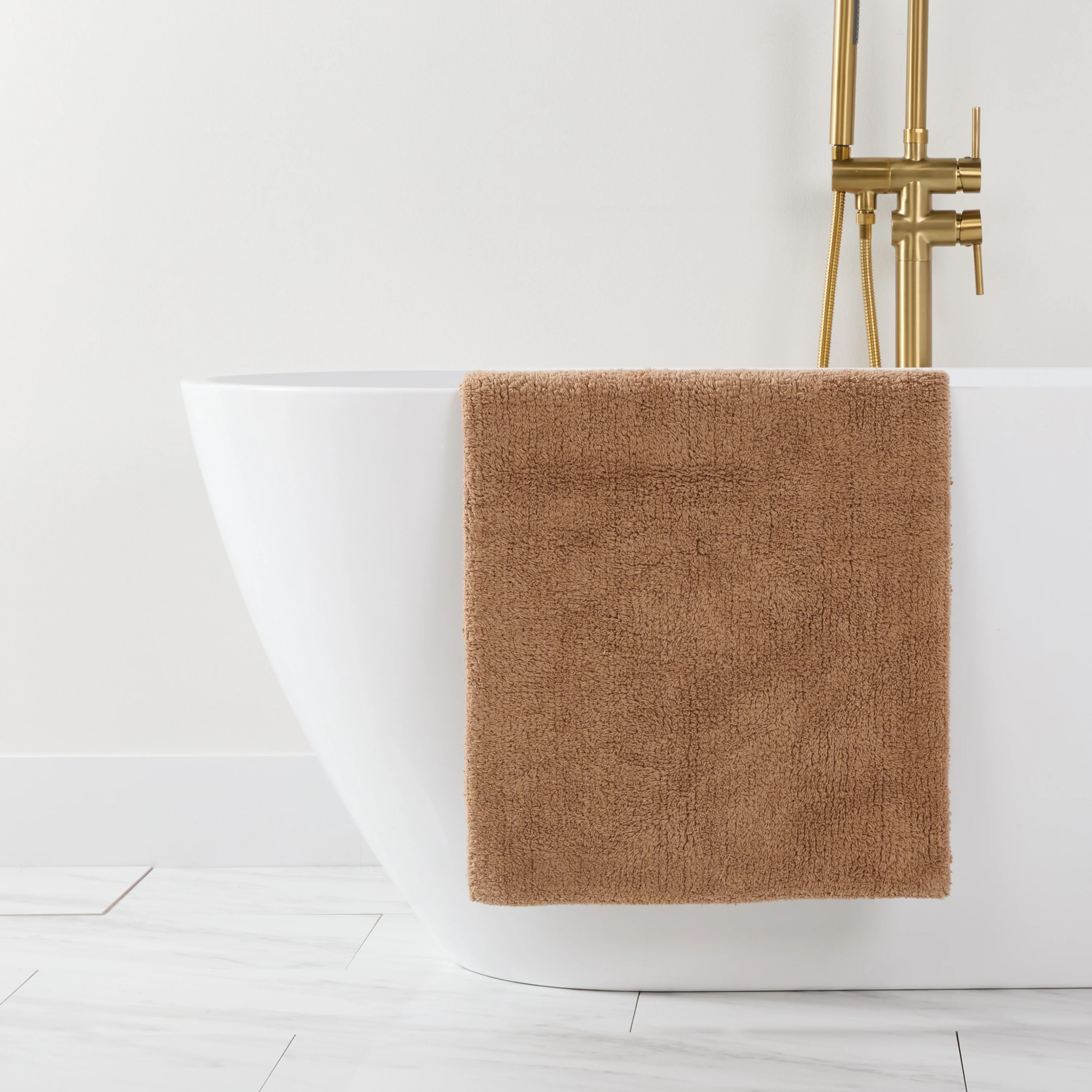 100% Cotton Plush & Loop Reversible Bath Mat - Image 13
