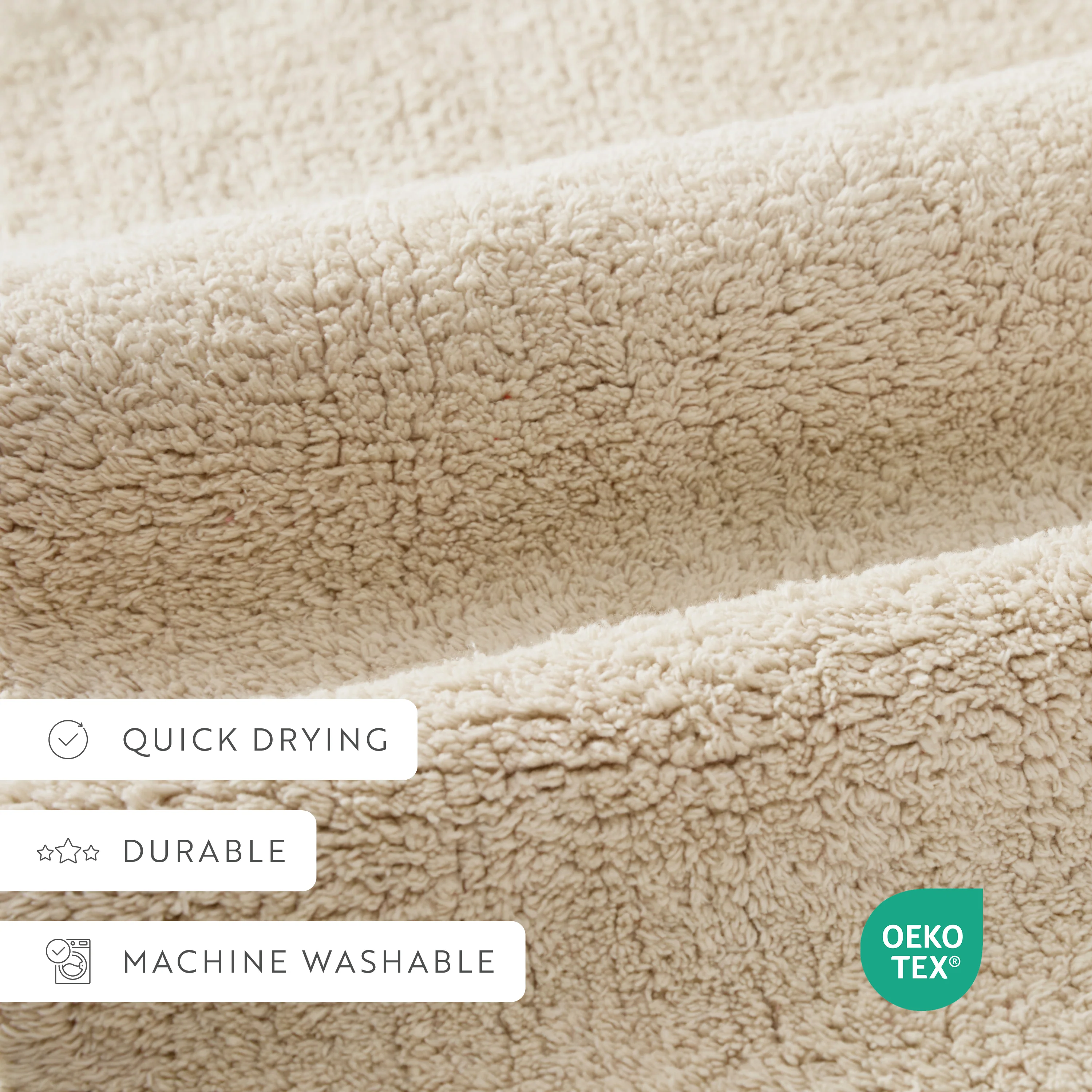 100% Cotton Plush & Loop Reversible Bath Mat - Image 131
