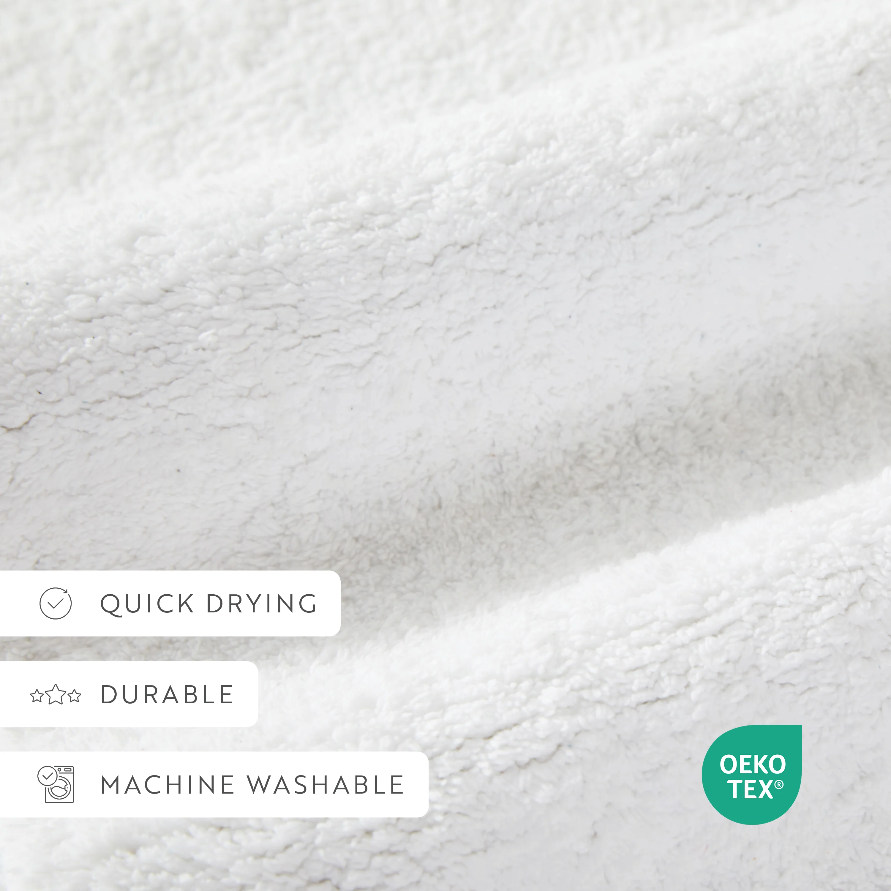 100% Cotton Plush & Loop Reversible Bath Mat - Image 135