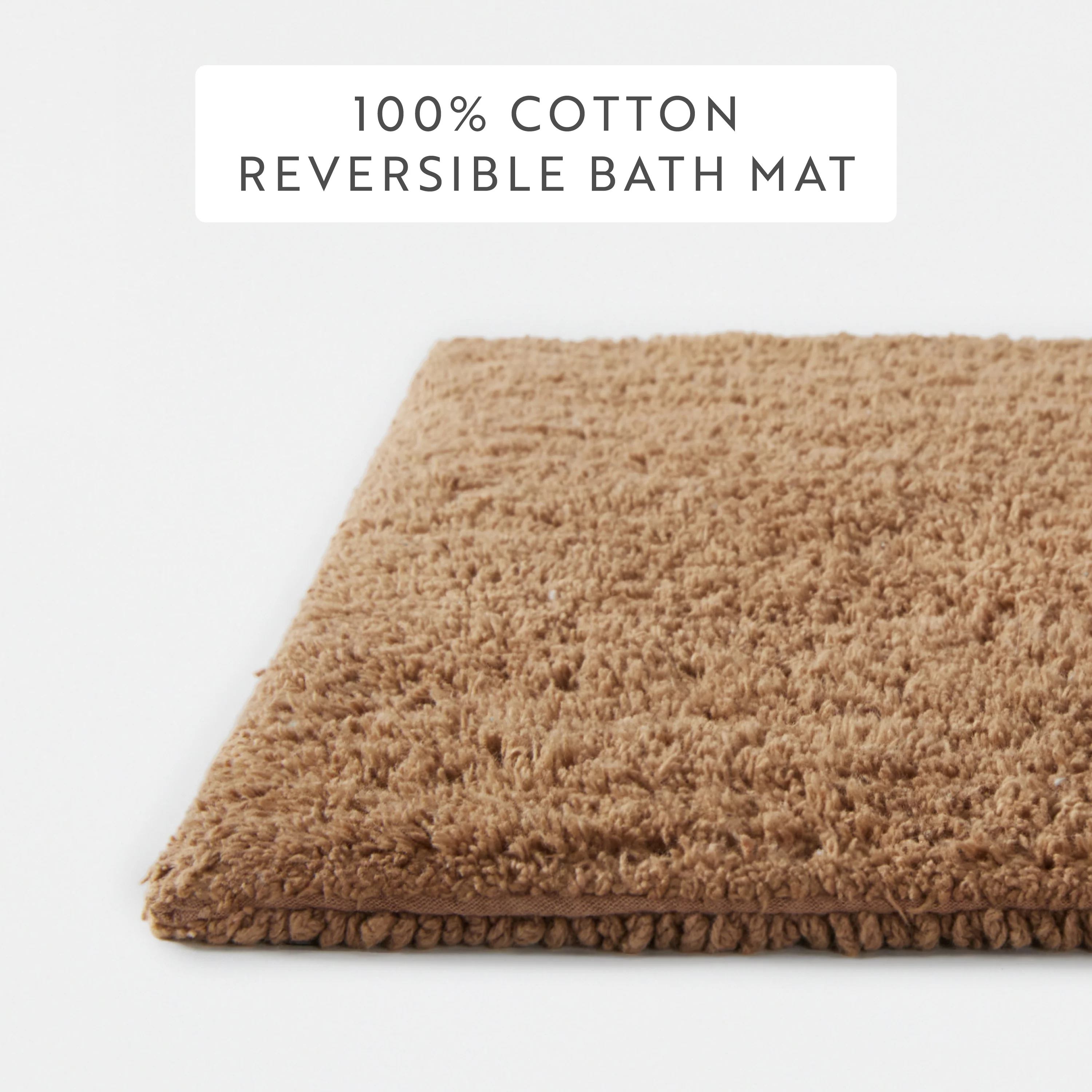 100% Cotton Plush & Loop Reversible Bath Mat - Image 139