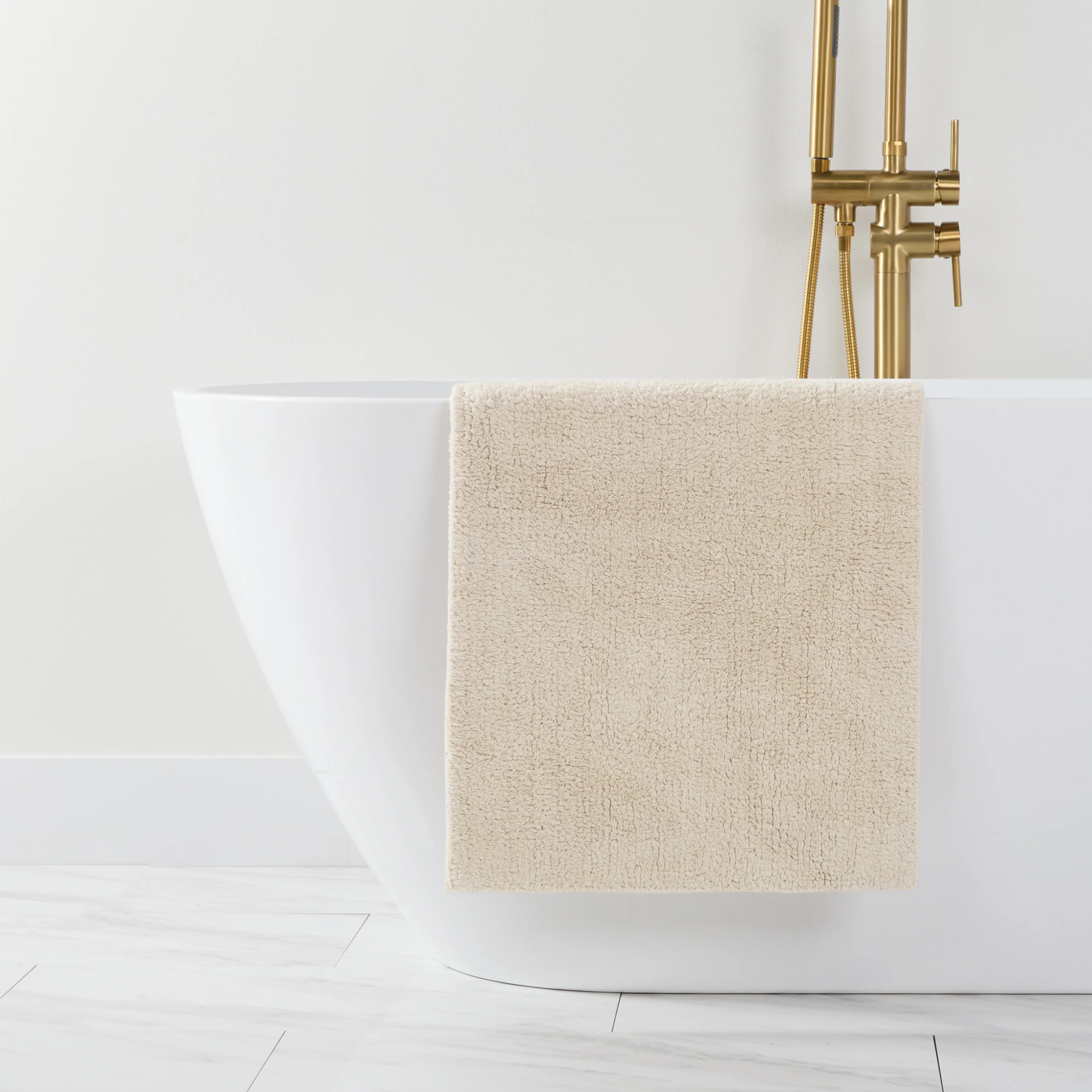 100% Cotton Plush & Loop Reversible Bath Mat - Image 14