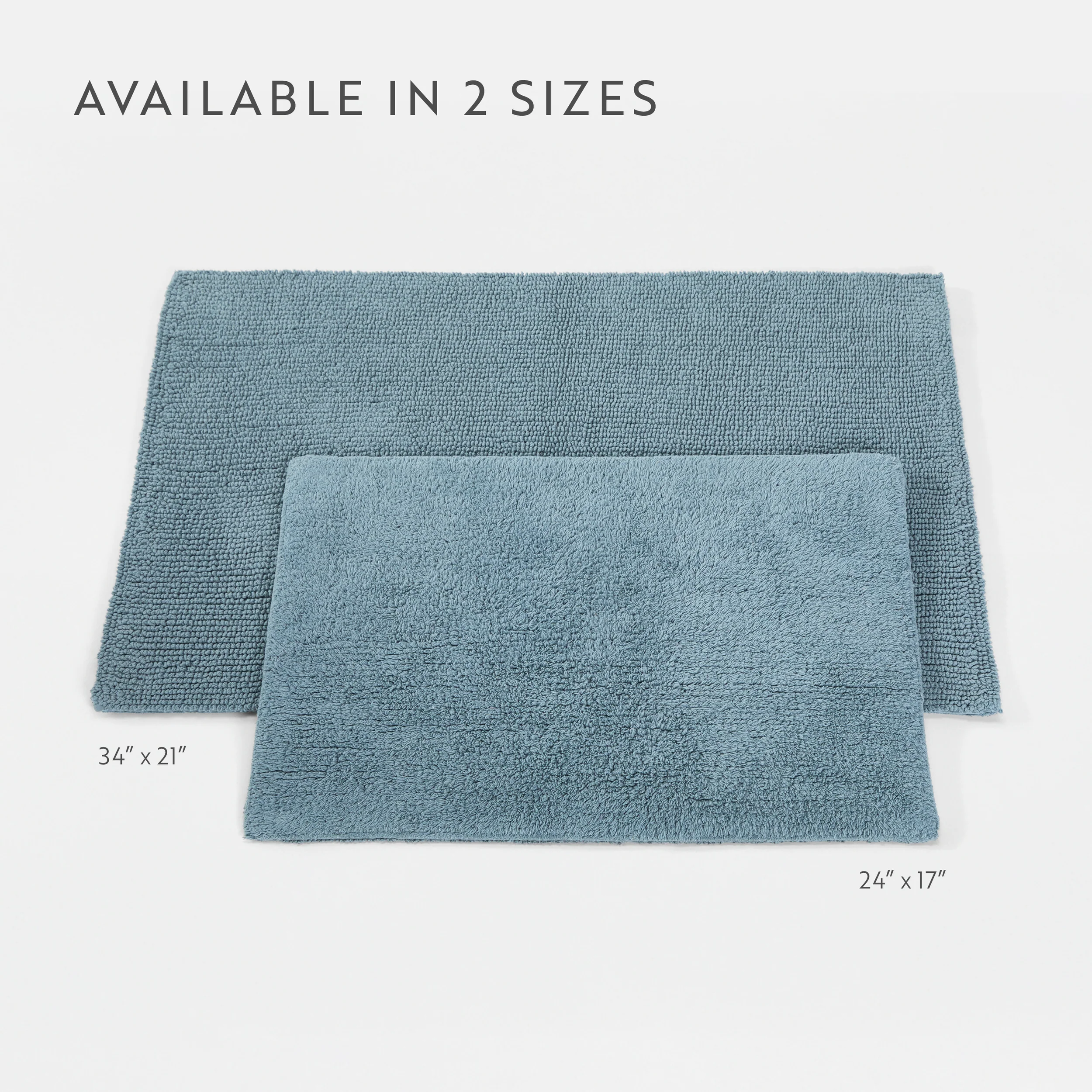 100% Cotton Plush & Loop Reversible Bath Mat - Image 164