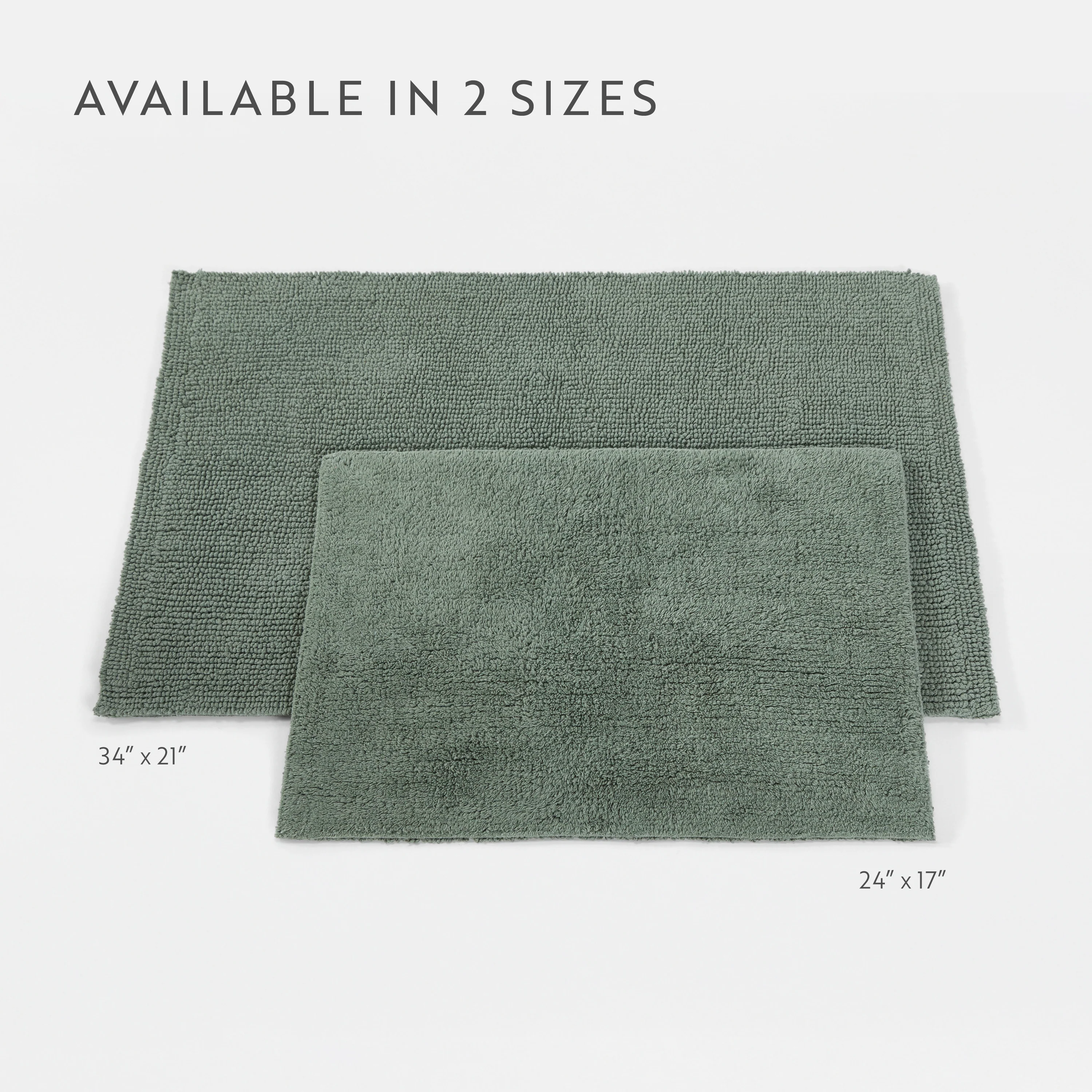 100% Cotton Plush & Loop Reversible Bath Mat - Image 169