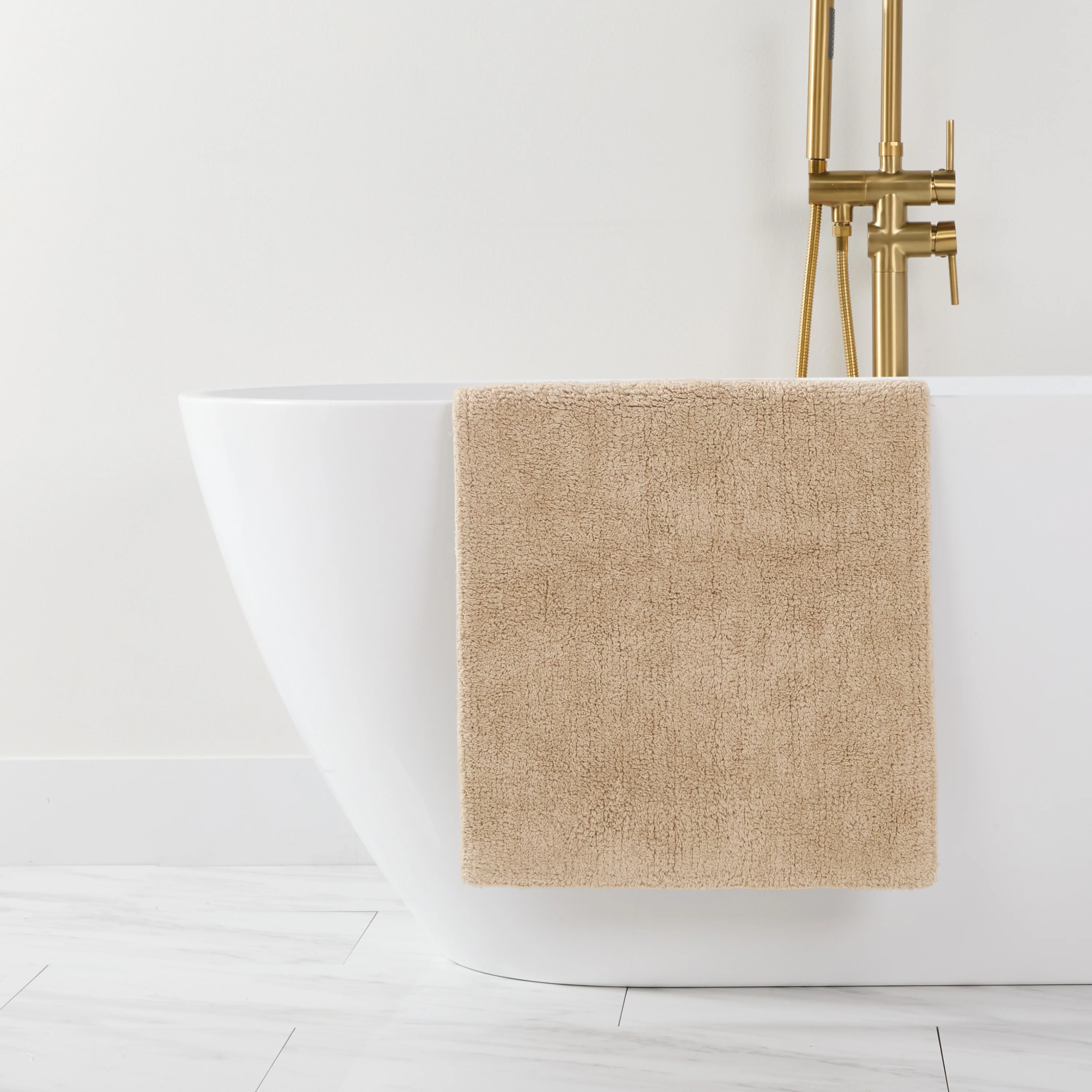 100% Cotton Plush & Loop Reversible Bath Mat - Image 17