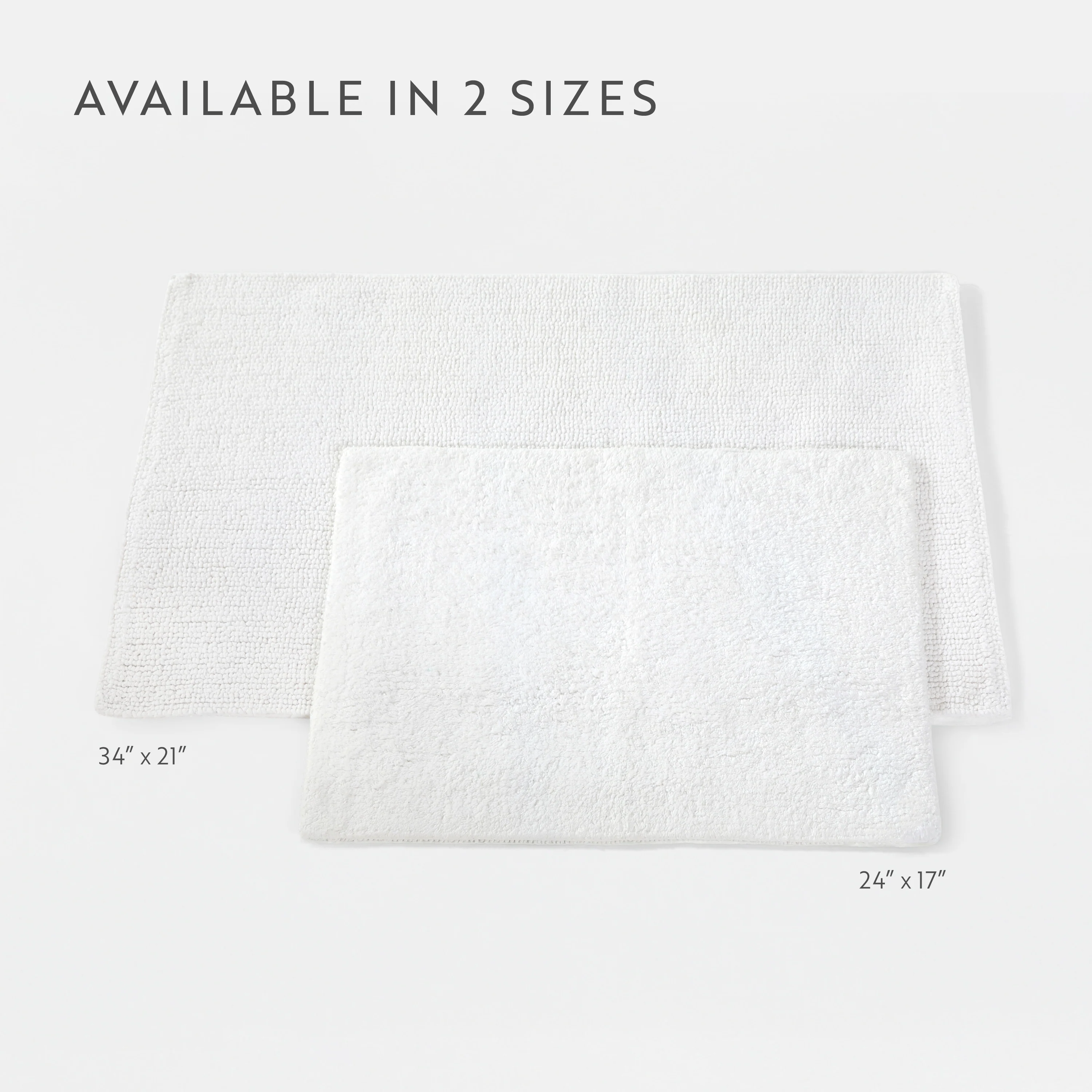 100% Cotton Plush & Loop Reversible Bath Mat - Image 171