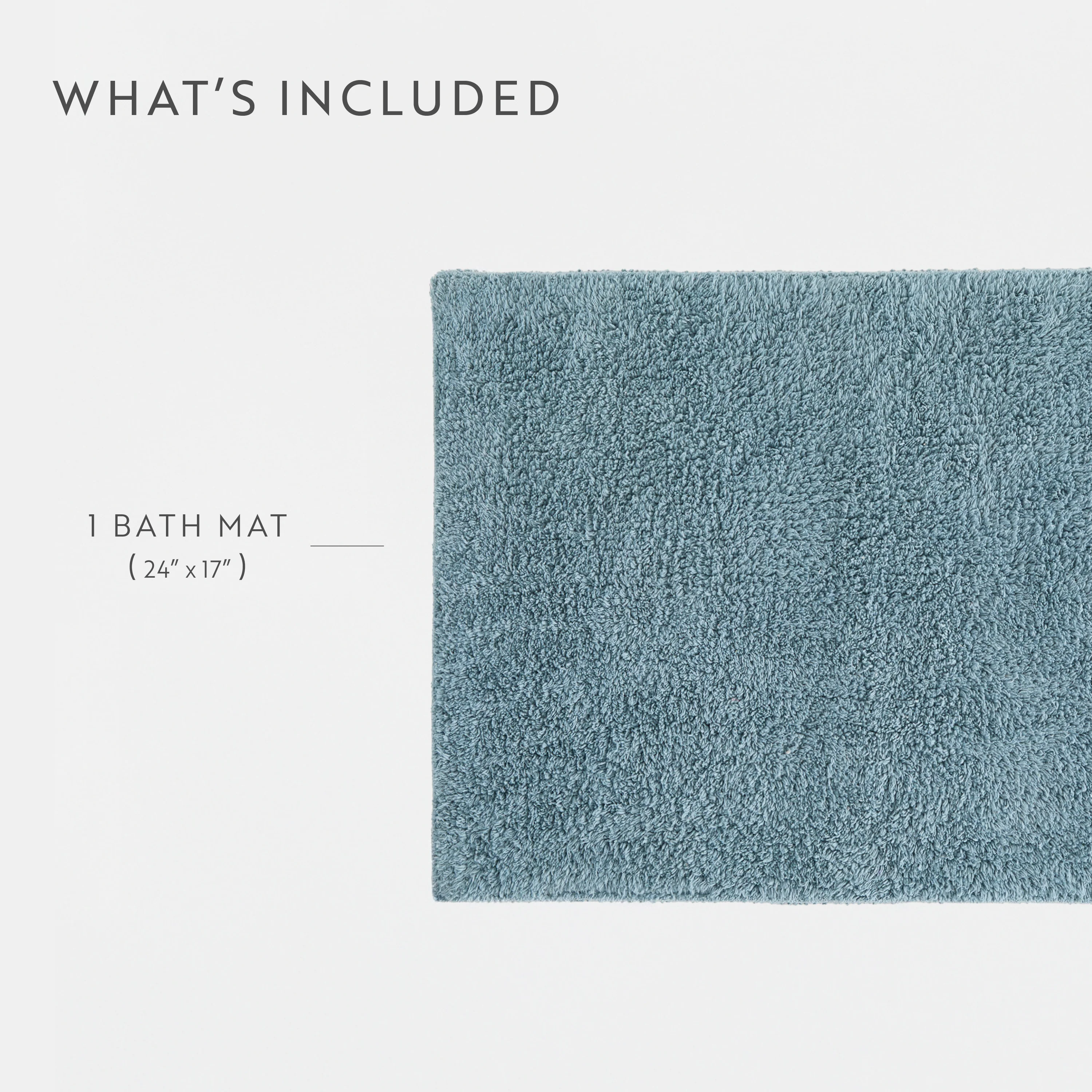 100% Cotton Plush & Loop Reversible Bath Mat - Image 173