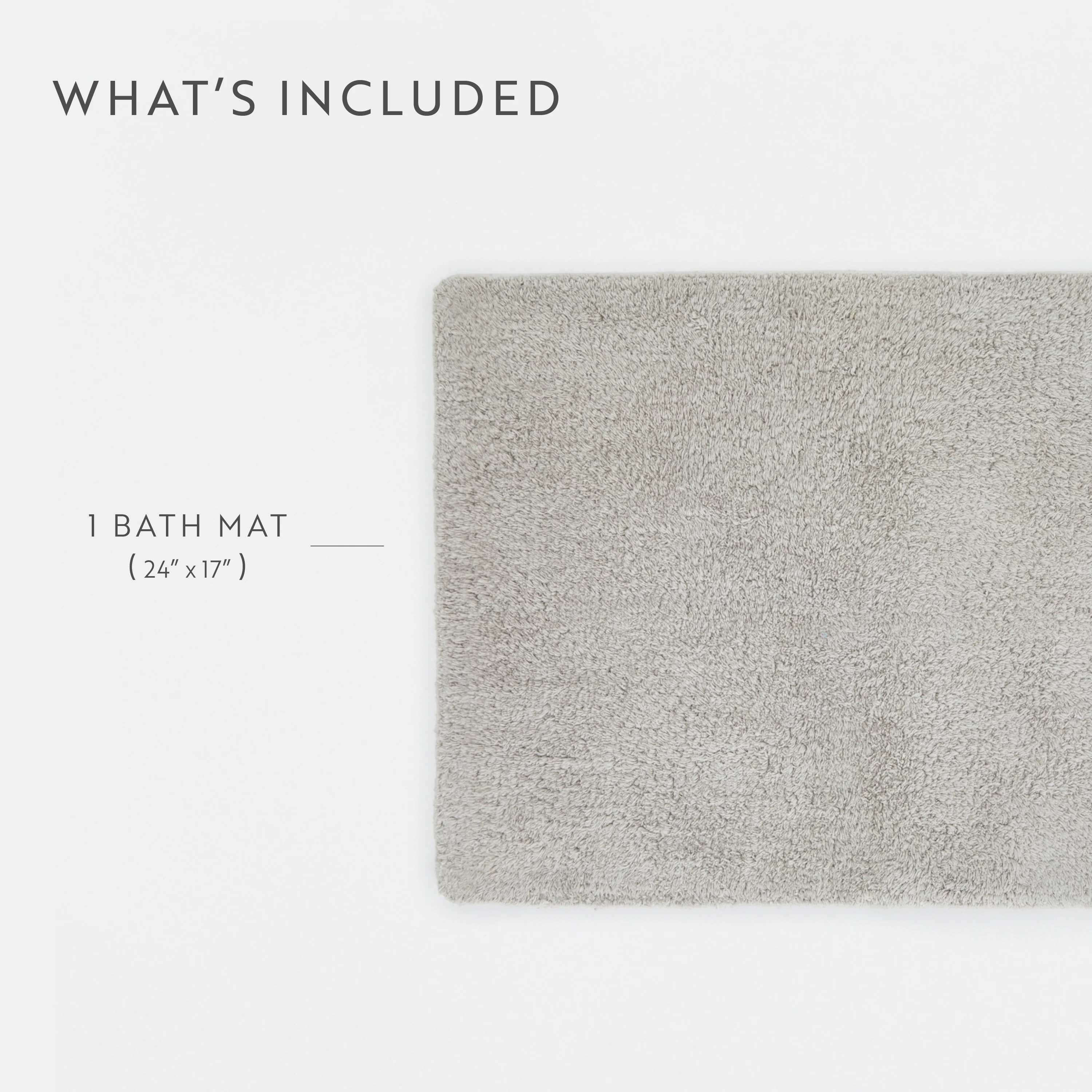 100% Cotton Plush & Loop Reversible Bath Mat - Image 174