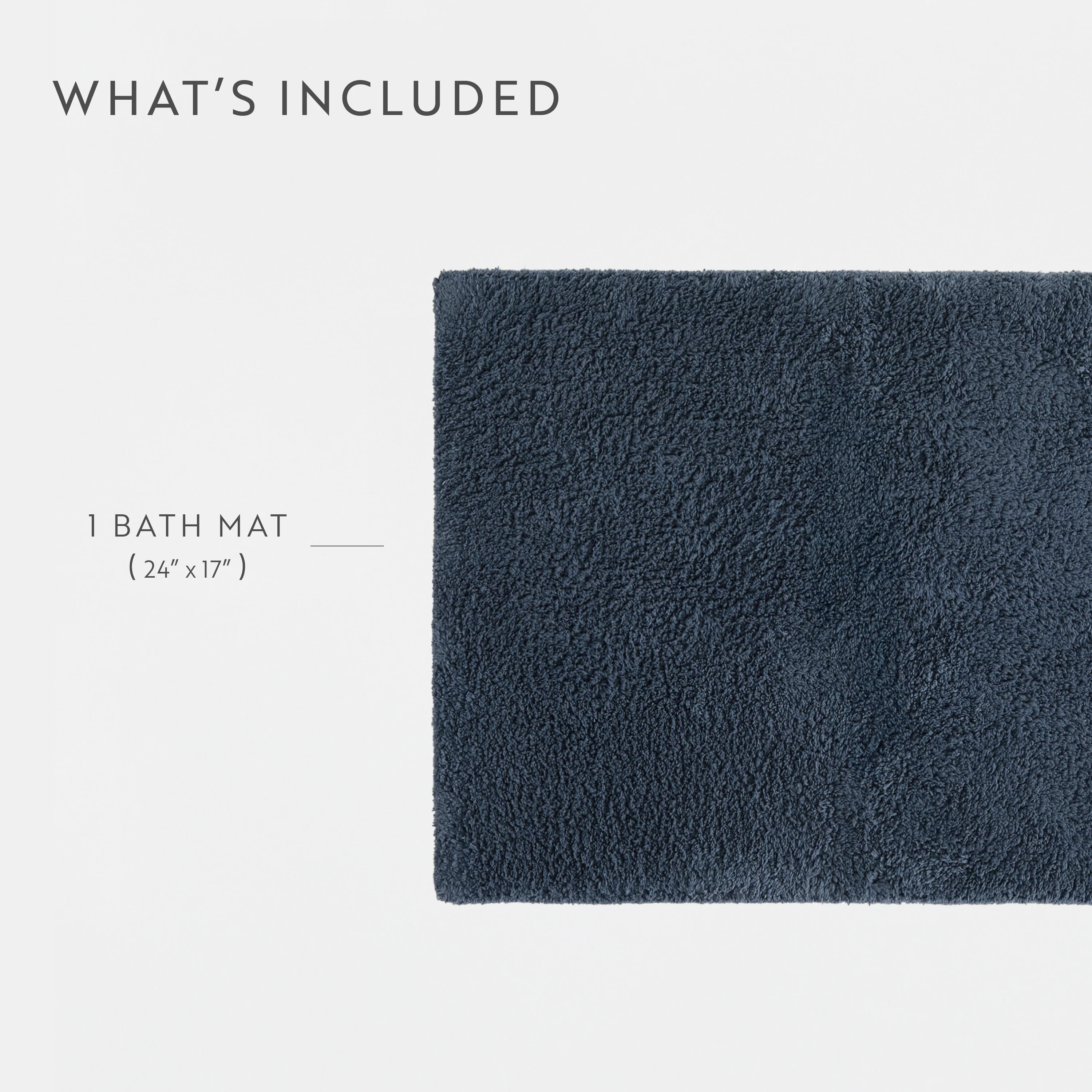 100% Cotton Plush & Loop Reversible Bath Mat - Image 177