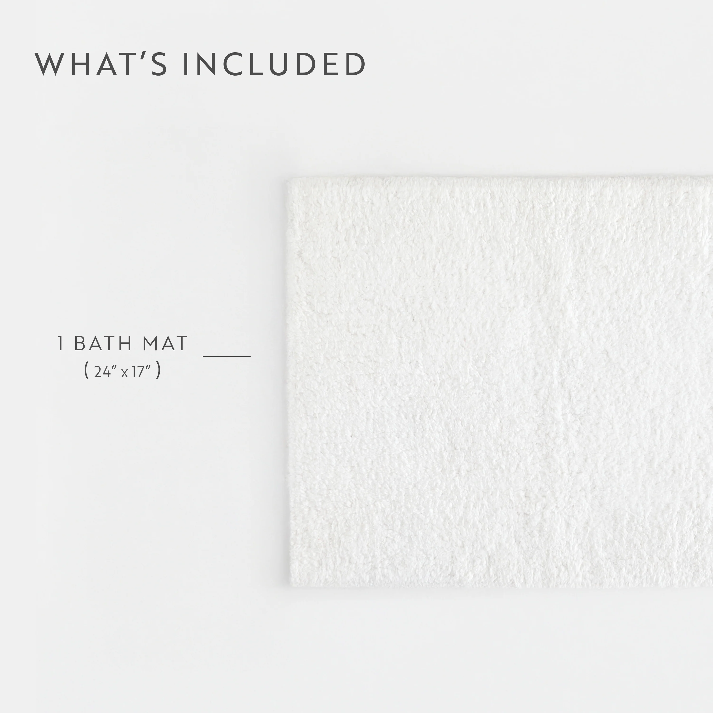 100% Cotton Plush & Loop Reversible Bath Mat - Image 180