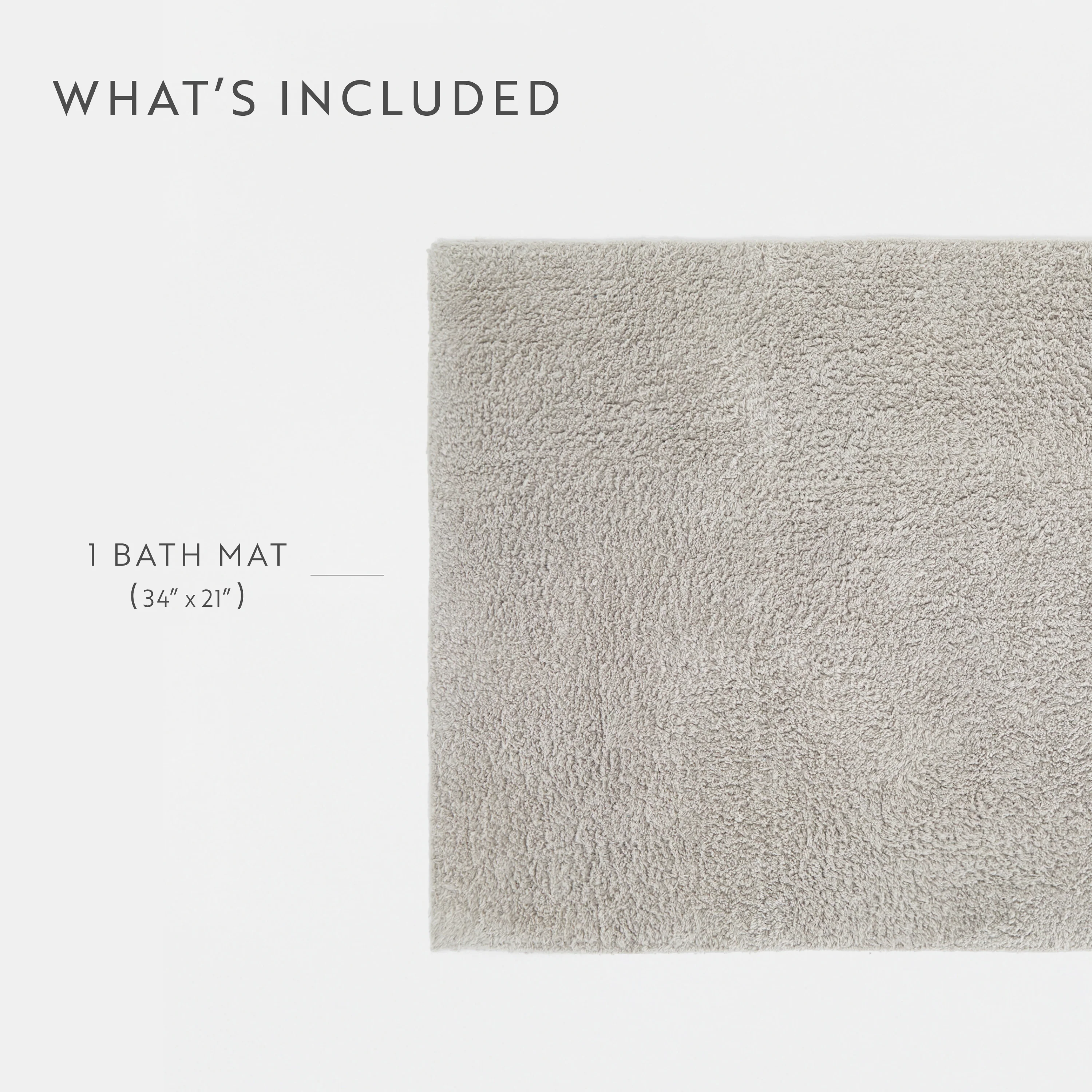 100% Cotton Plush & Loop Reversible Bath Mat - Image 183