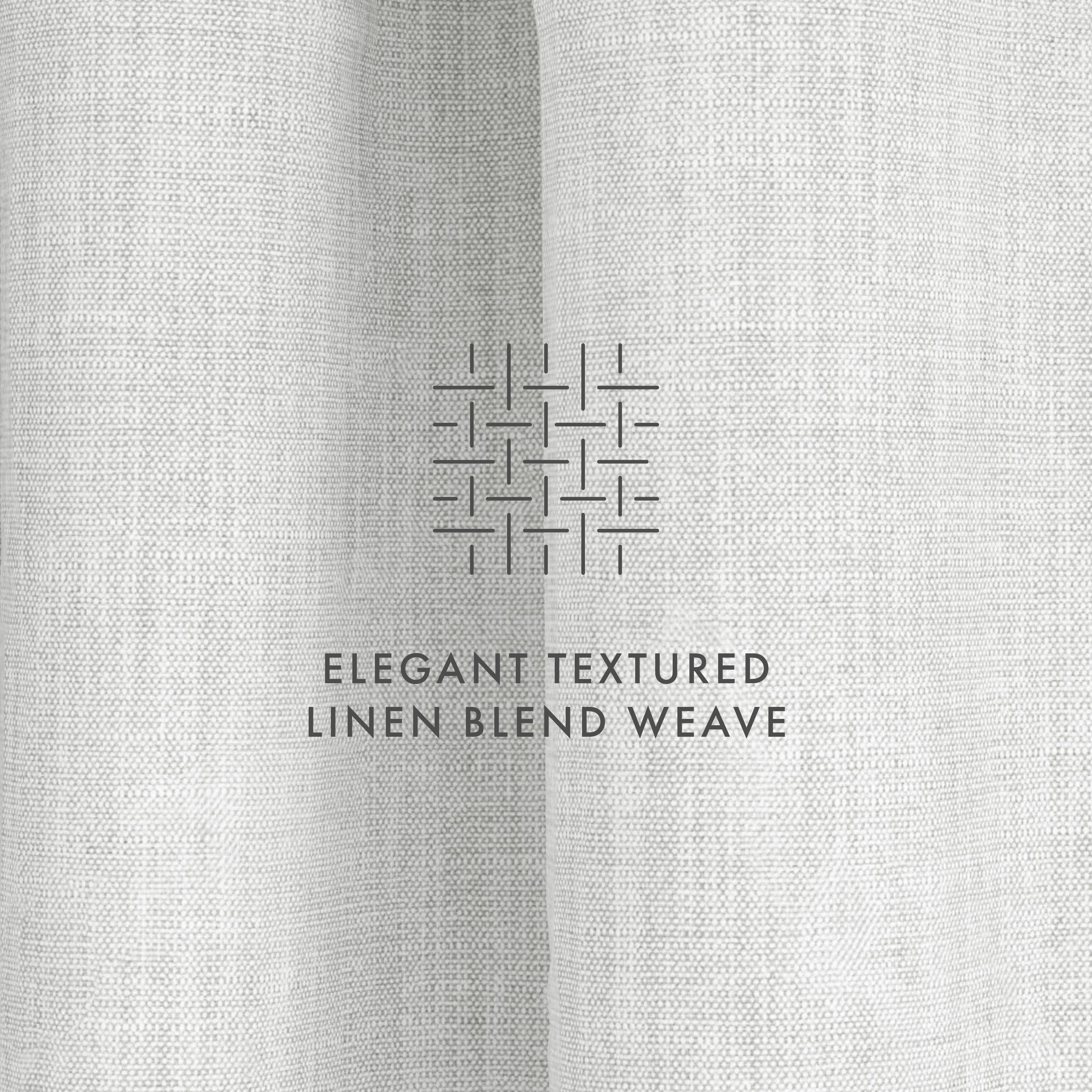 Total Blackout Linen Blend Grommet Curtains - Image 16