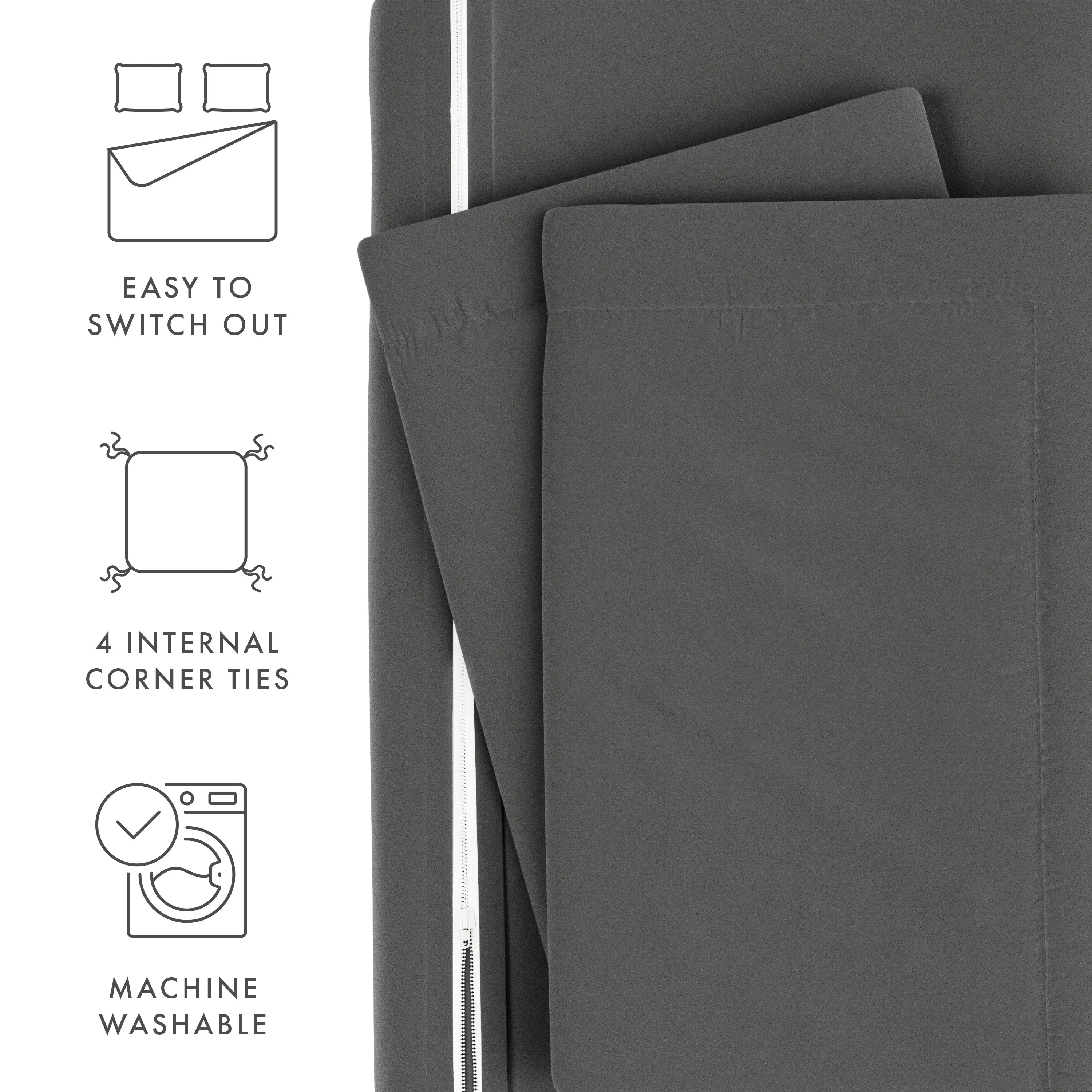 3-Piece Essential Duvet Cover Set (Sale) - Image 106
