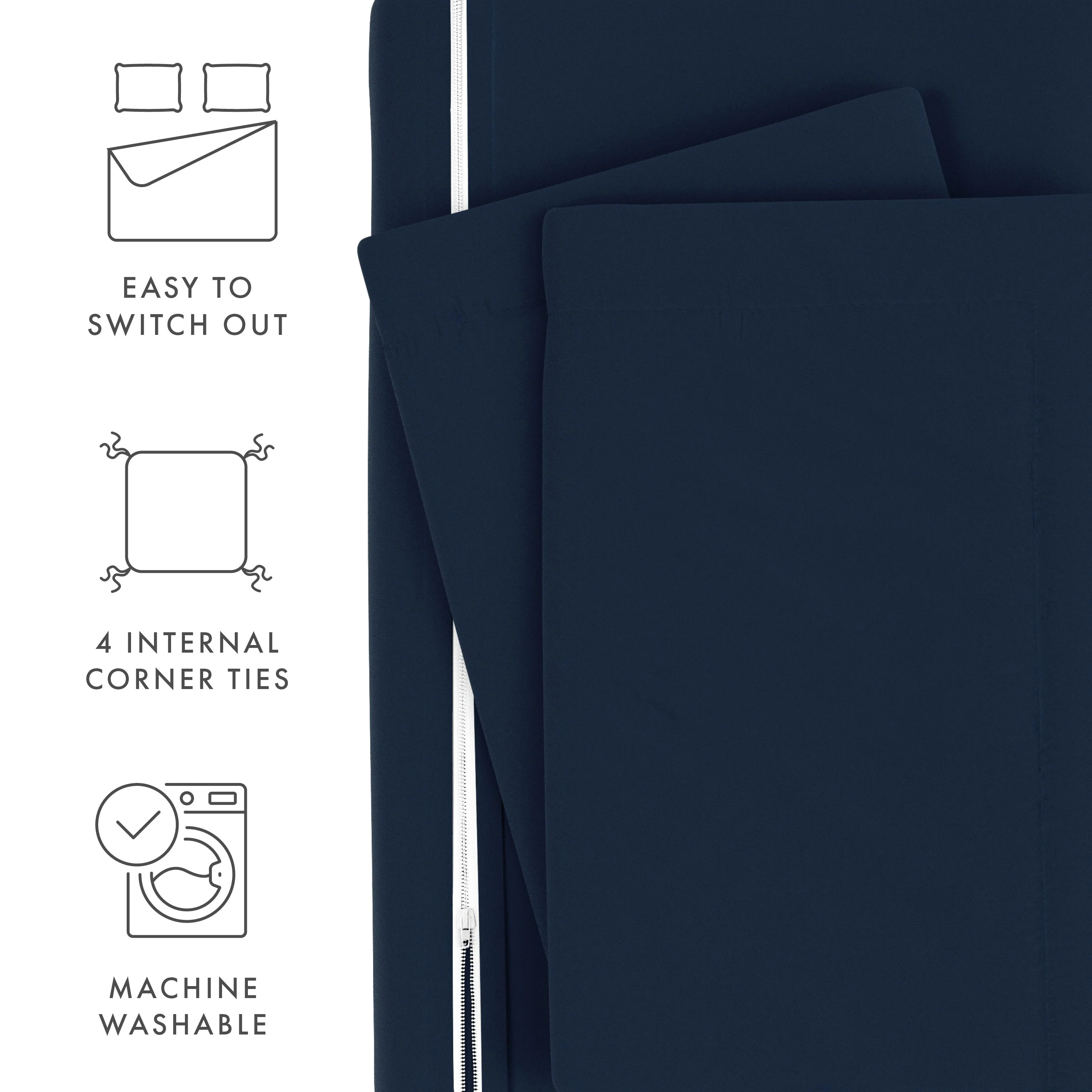 3-Piece Essential Duvet Cover Set (Sale) - Image 98