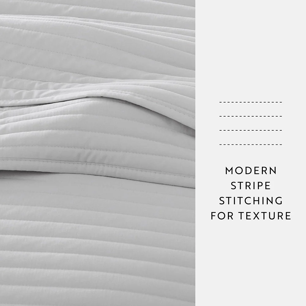 3-Piece Stripe Stitch Quilted Coverlet Set (Sale) - Image 52