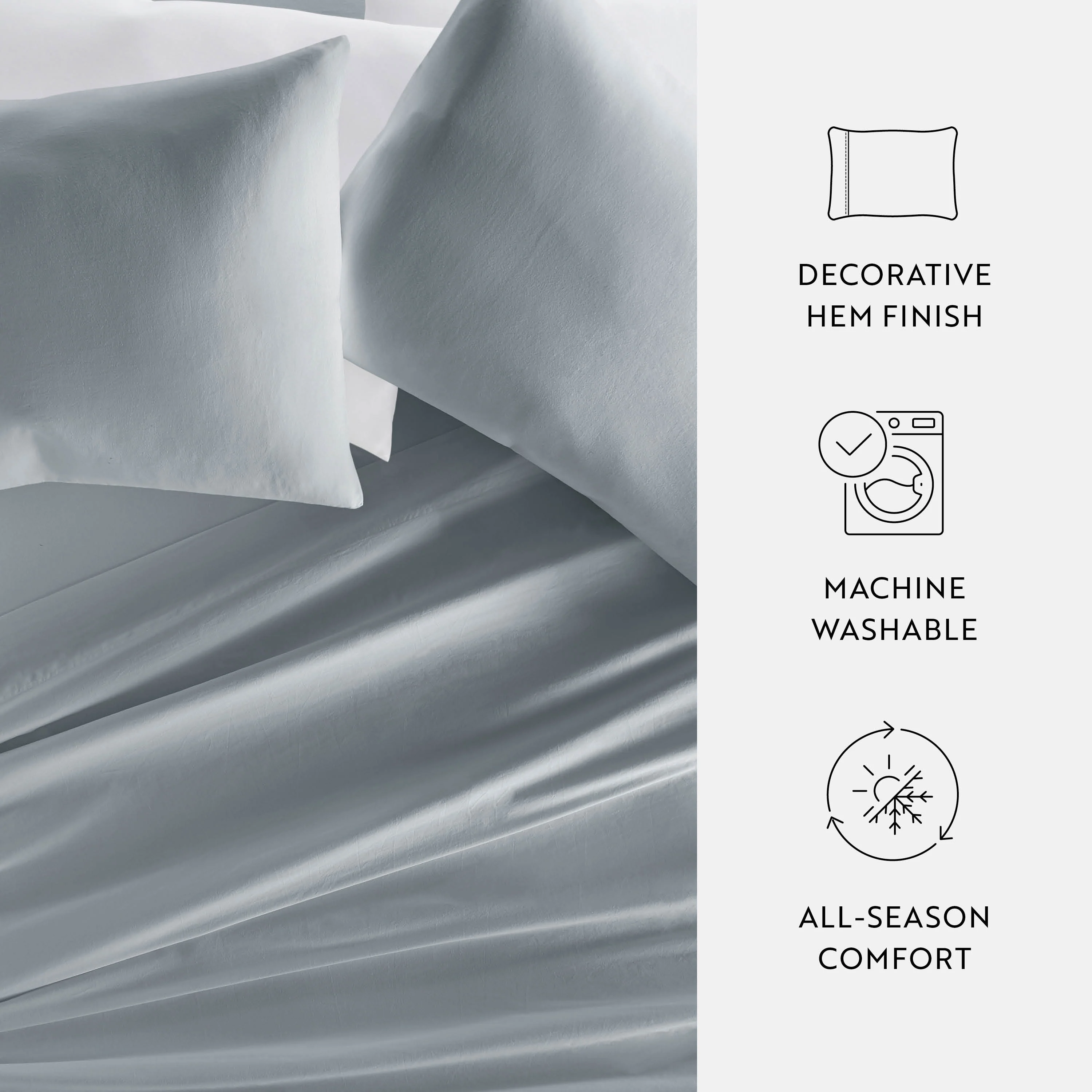 100% Cotton Long-Staple Pillowcase Set - Image 19