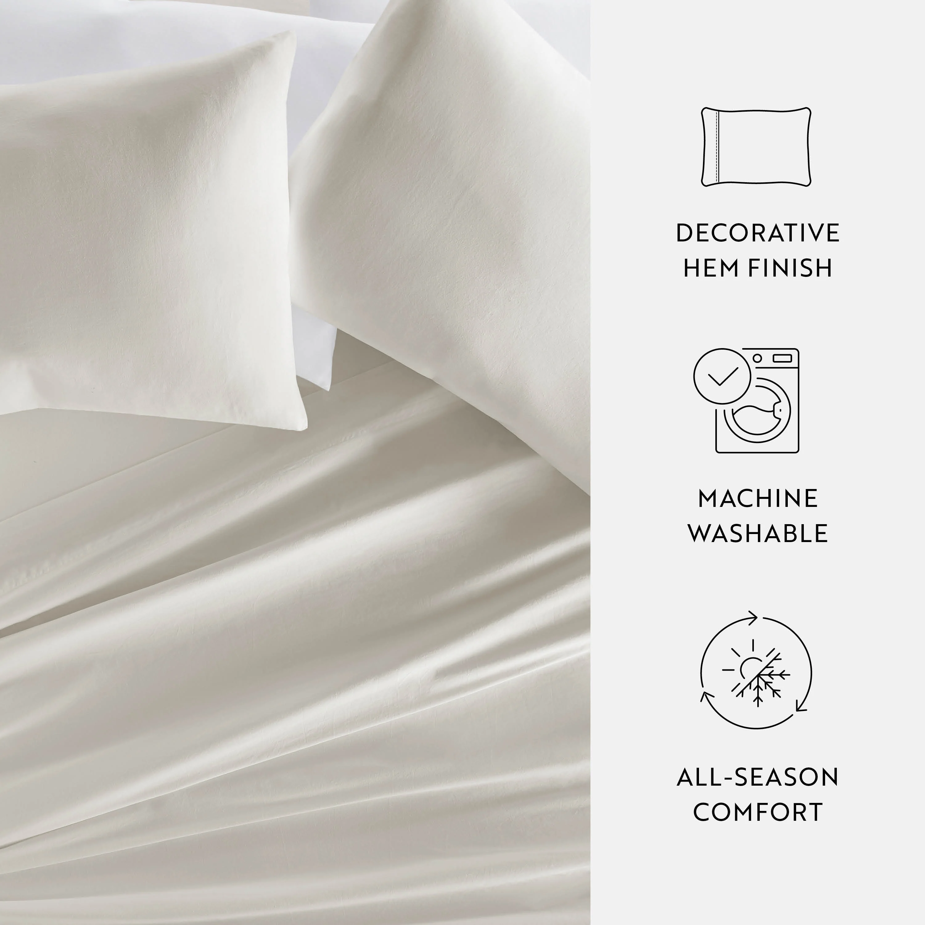 100% Cotton Long-Staple Pillowcase Set - Image 22