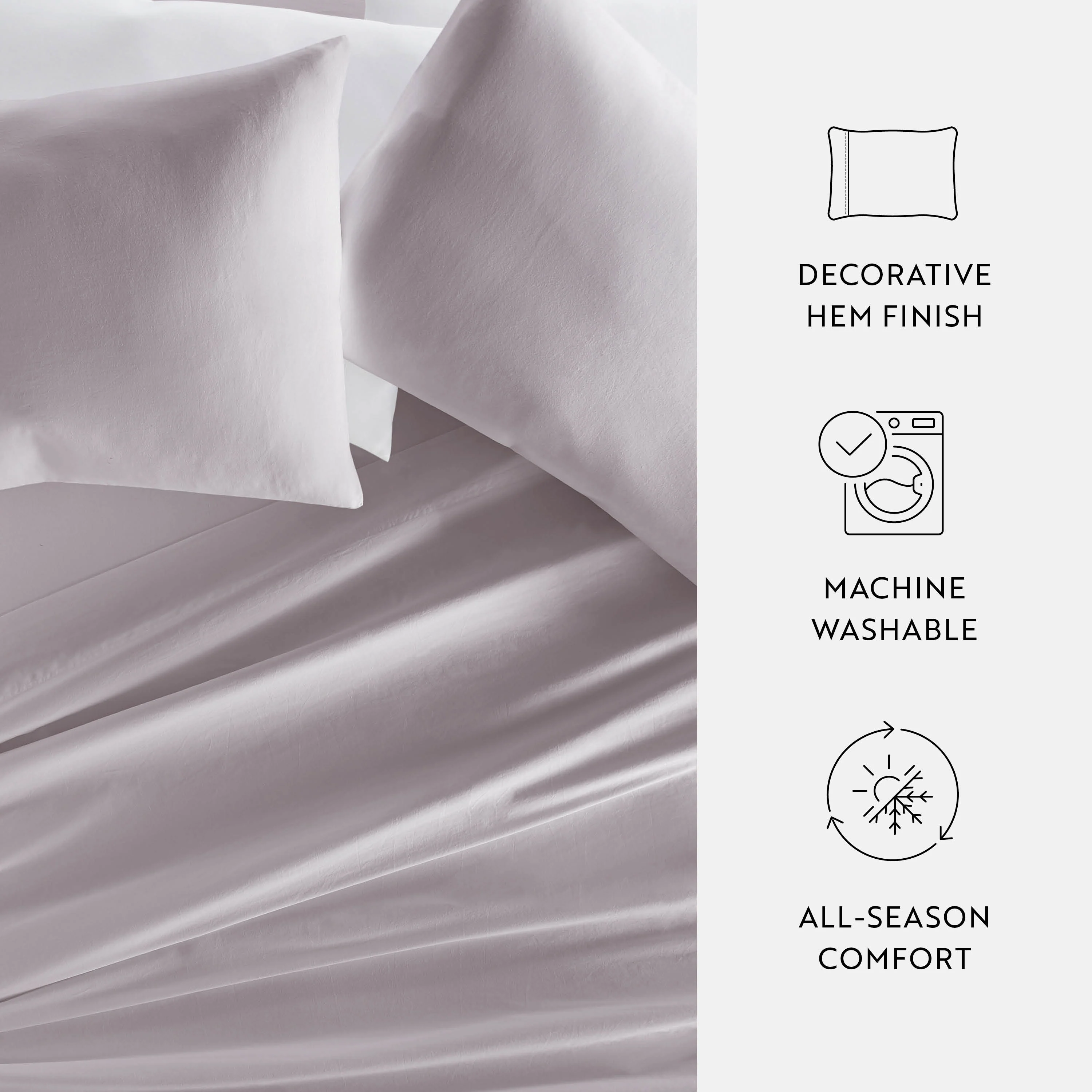 100% Cotton Long-Staple Pillowcase Set - Image 23
