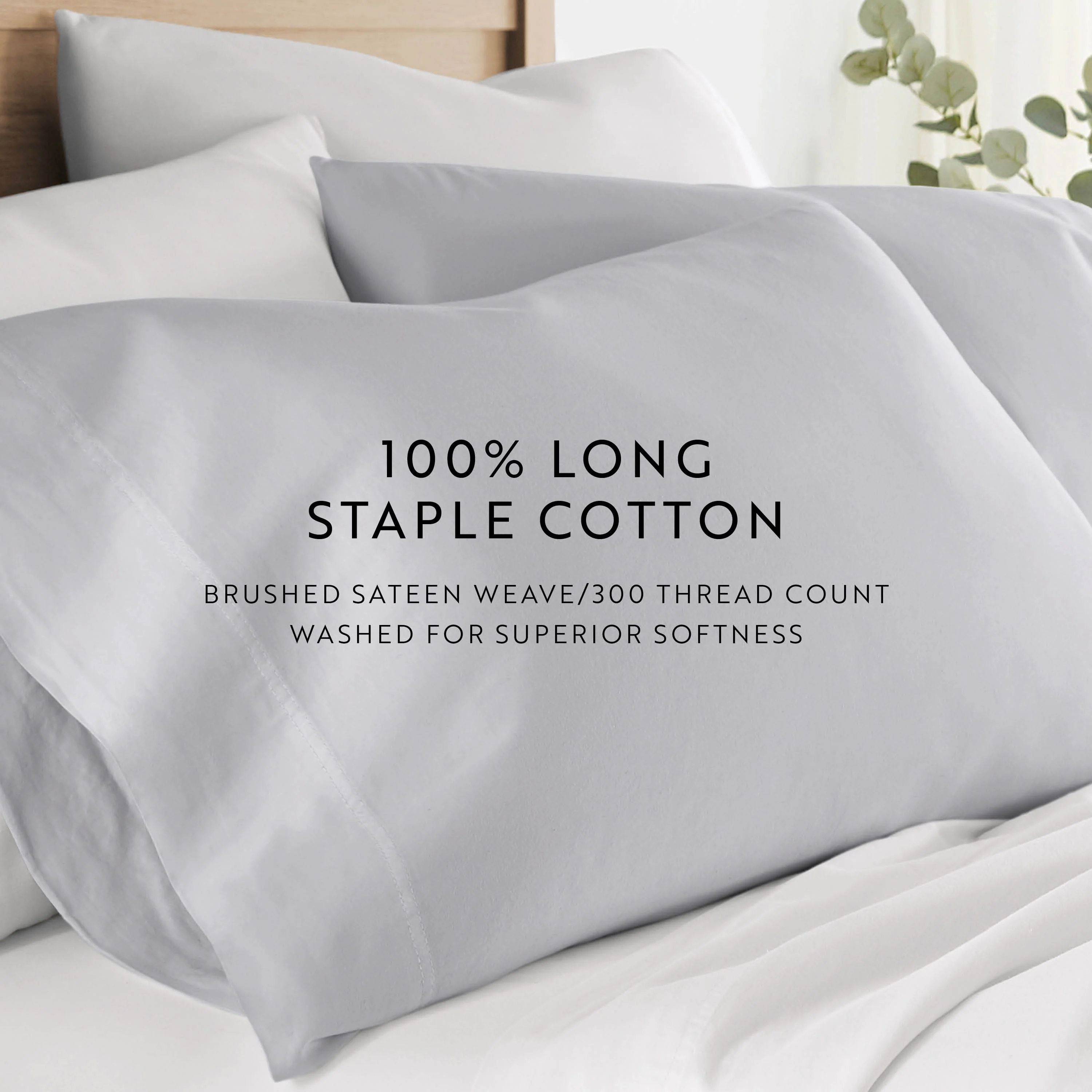 100% Cotton Long-Staple Pillowcase Set - Image 27