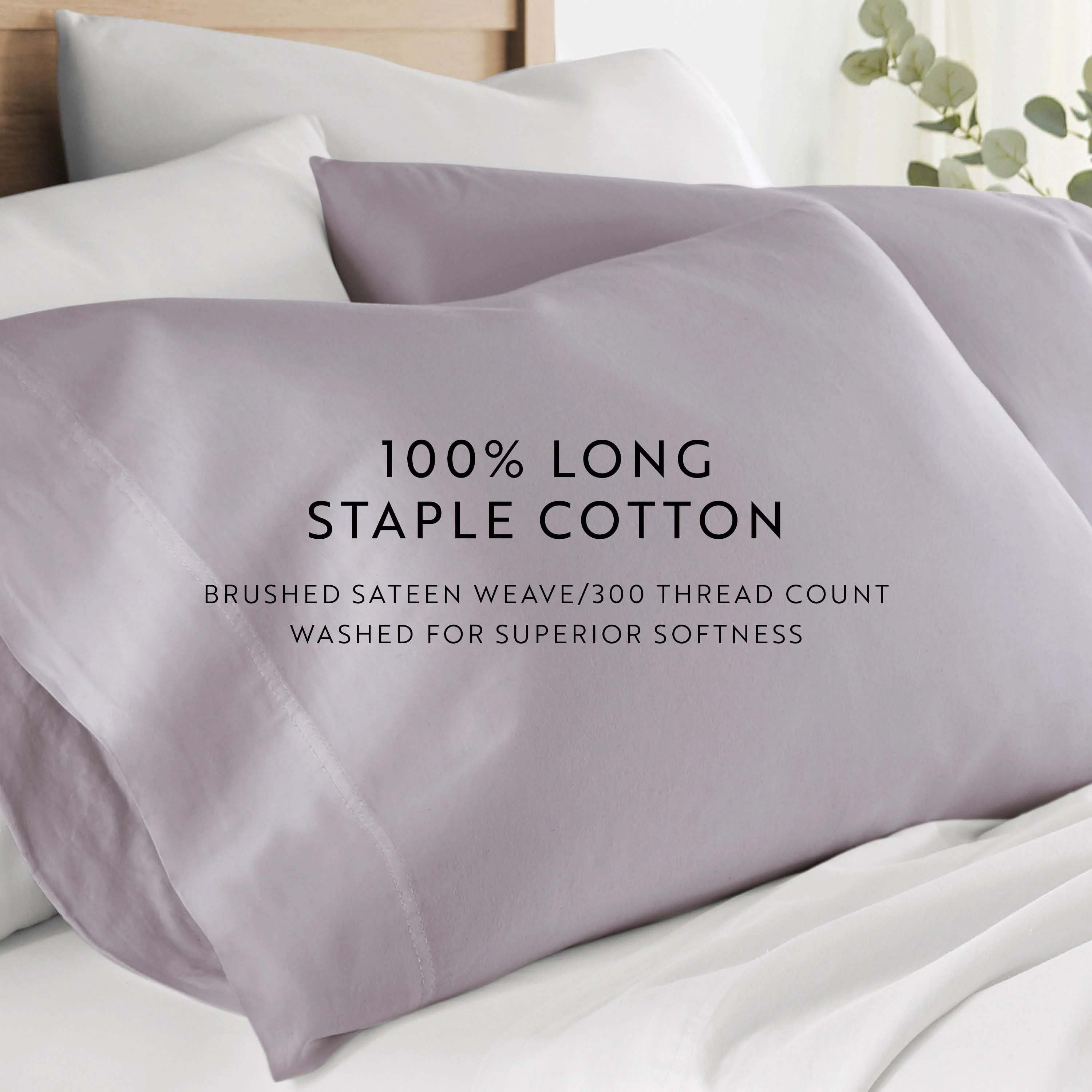 100% Cotton Long-Staple Pillowcase Set - Image 29