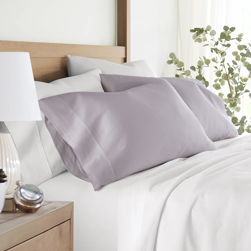 100% Cotton Long-Staple Pillowcase Set - Image 5