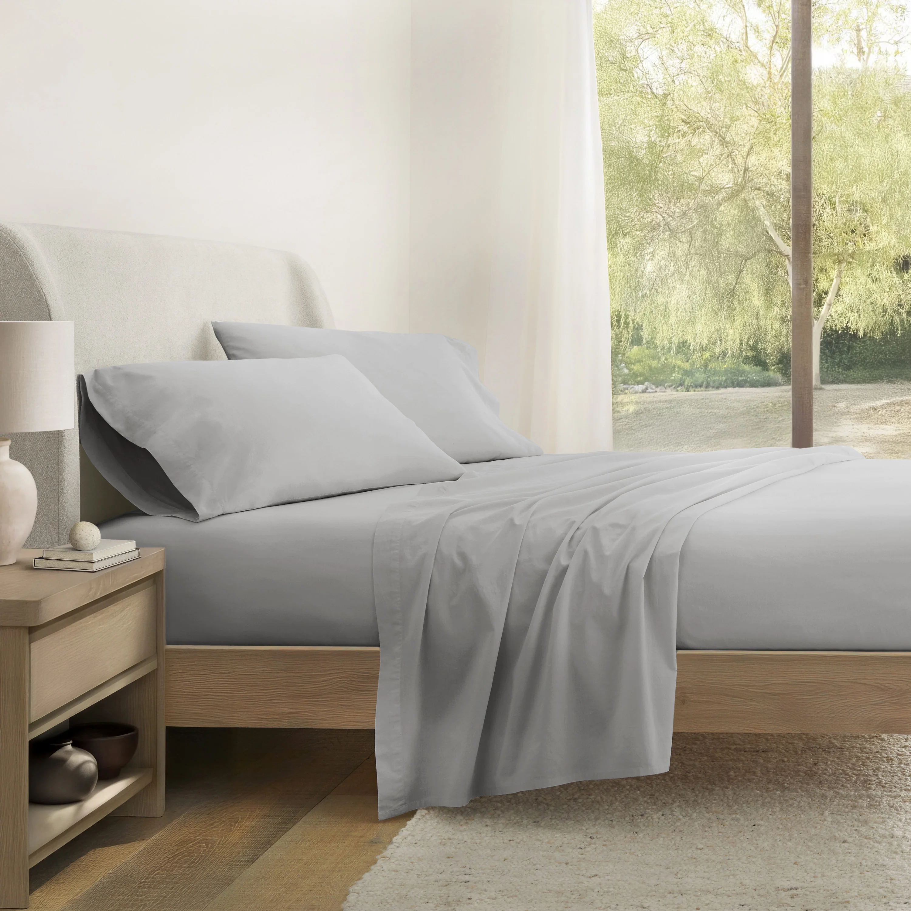 4-Piece 100% Cotton Percale Sheet Set - Image 10