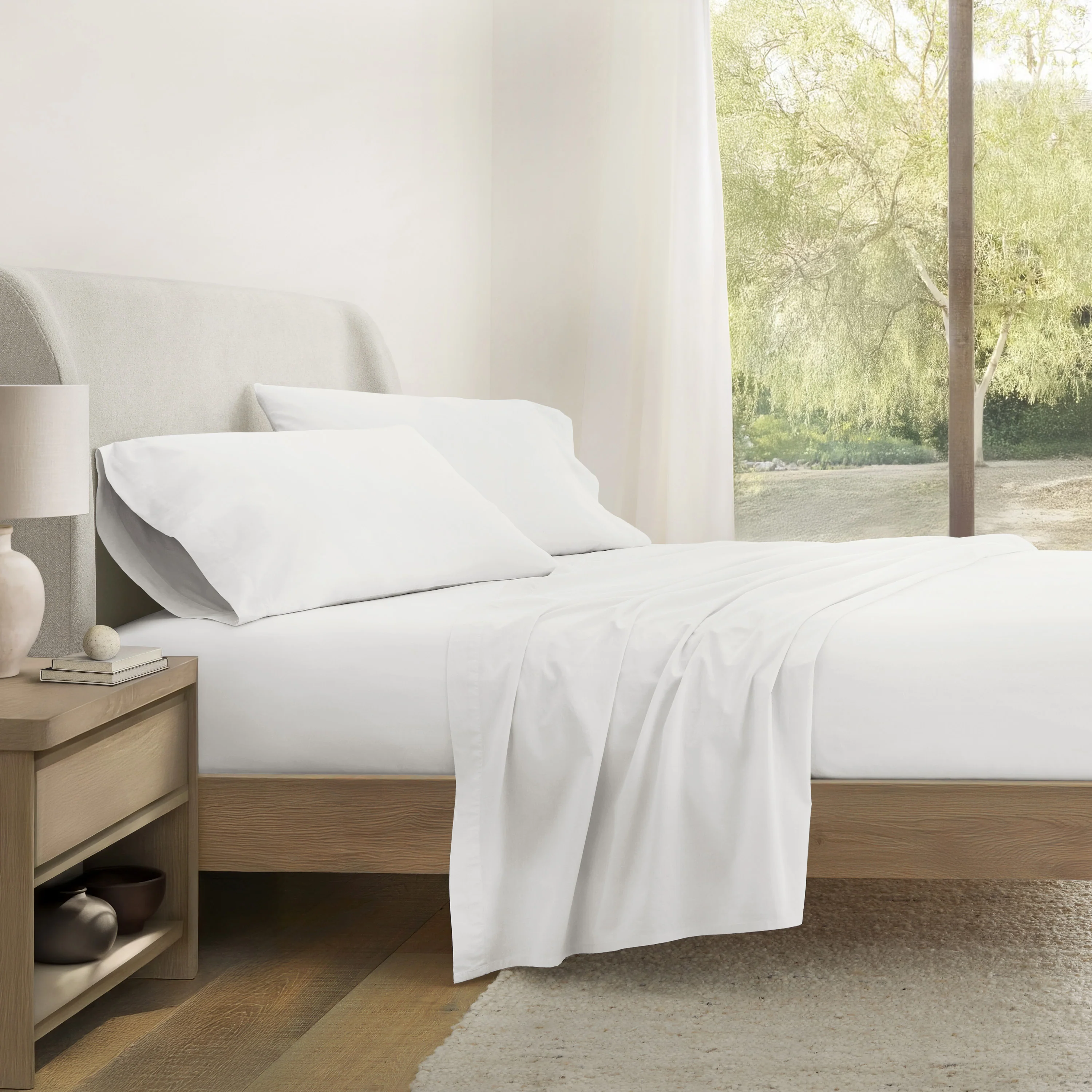 4-Piece 100% Cotton Percale Sheet Set - Image 12