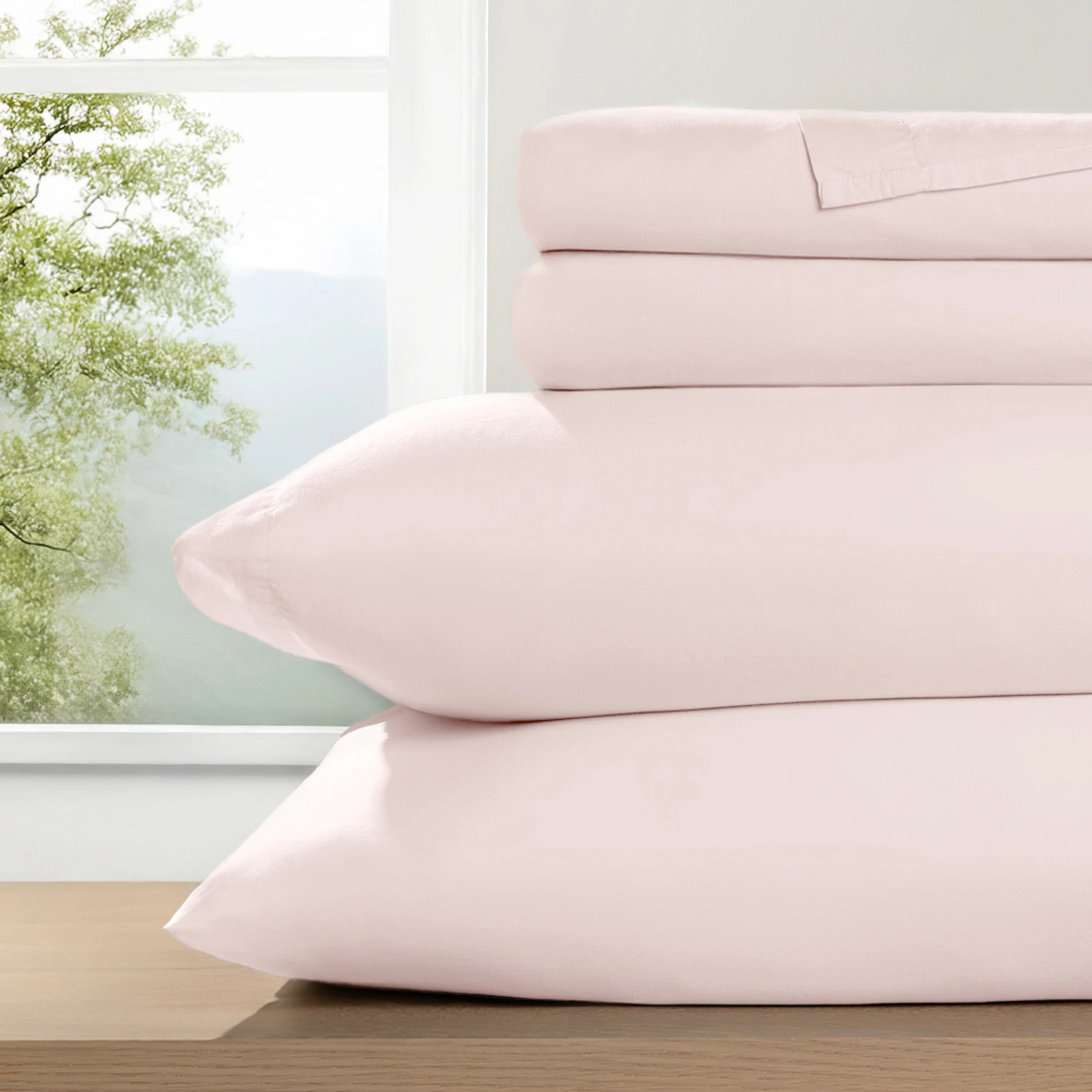 4-Piece 100% Cotton Percale Sheet Set - Image 23