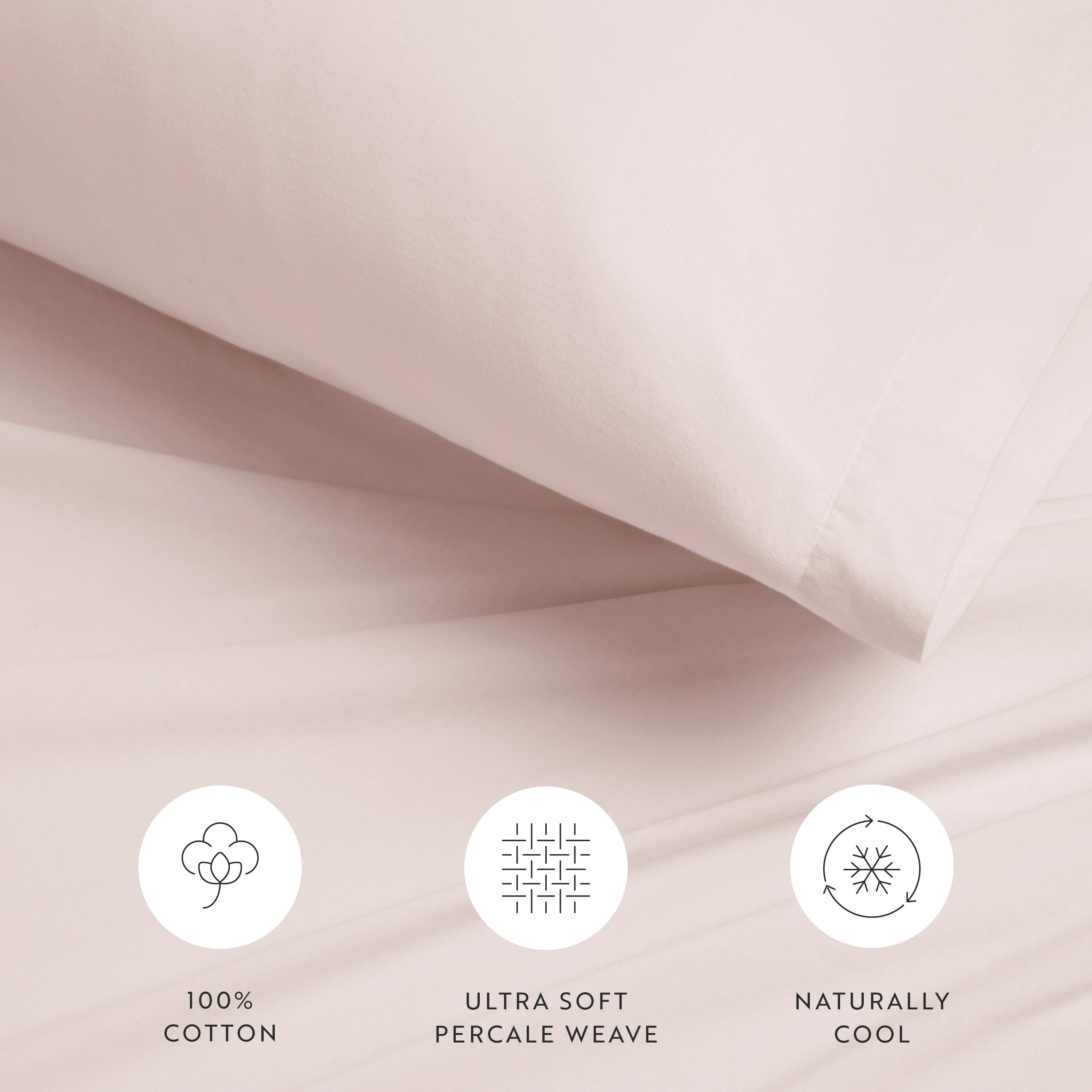 4-Piece 100% Cotton Percale Sheet Set - Image 35