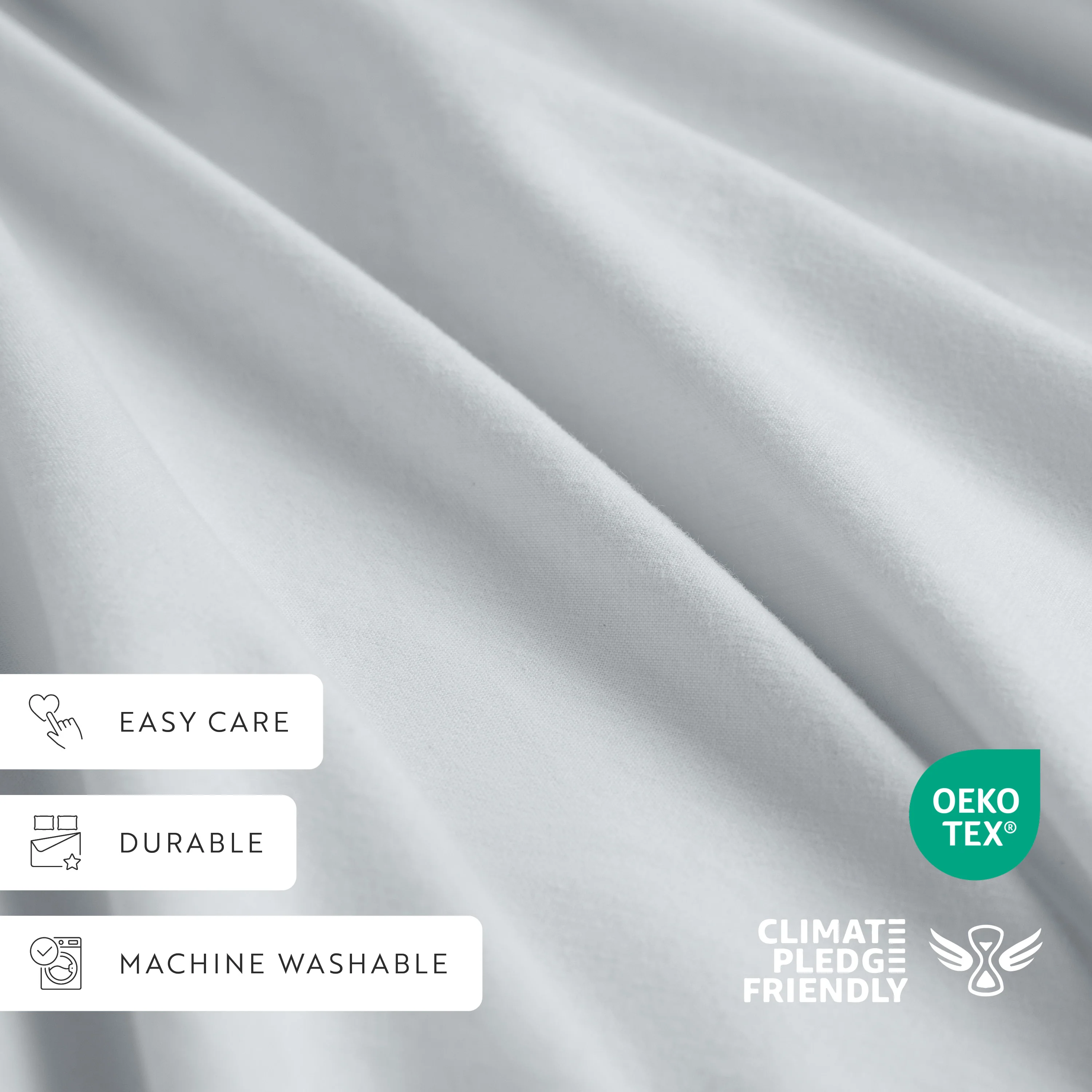 4-Piece 100% Cotton Percale Sheet Set - Image 49