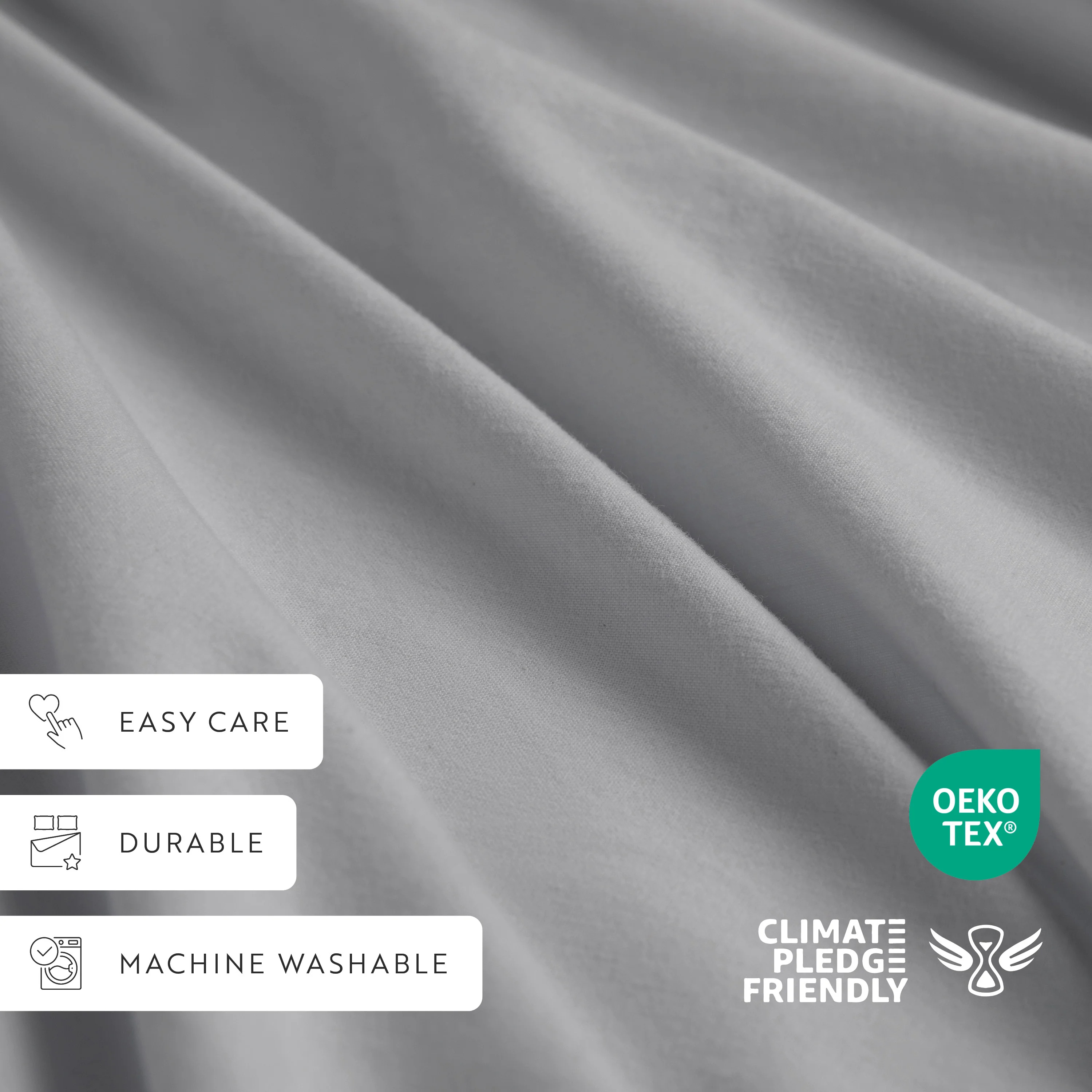 4-Piece 100% Cotton Percale Sheet Set - Image 52