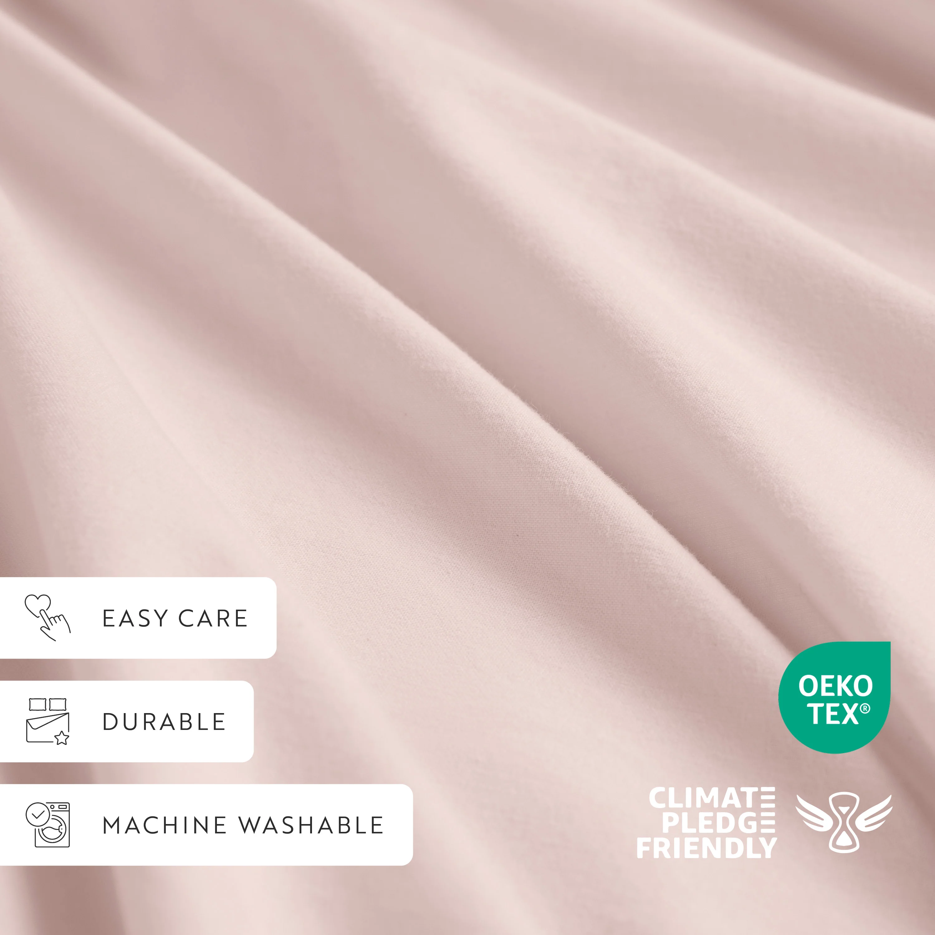 4-Piece 100% Cotton Percale Sheet Set - Image 53