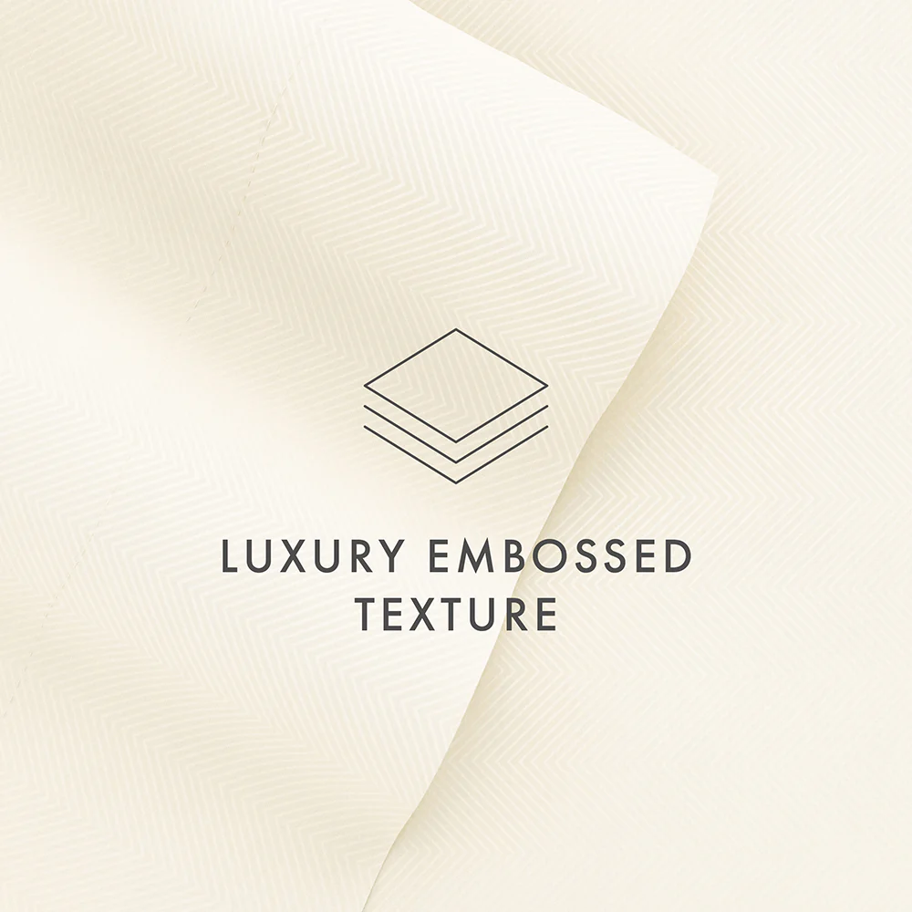 Chevron Embossed 4-Piece Sheet Set - Image 45