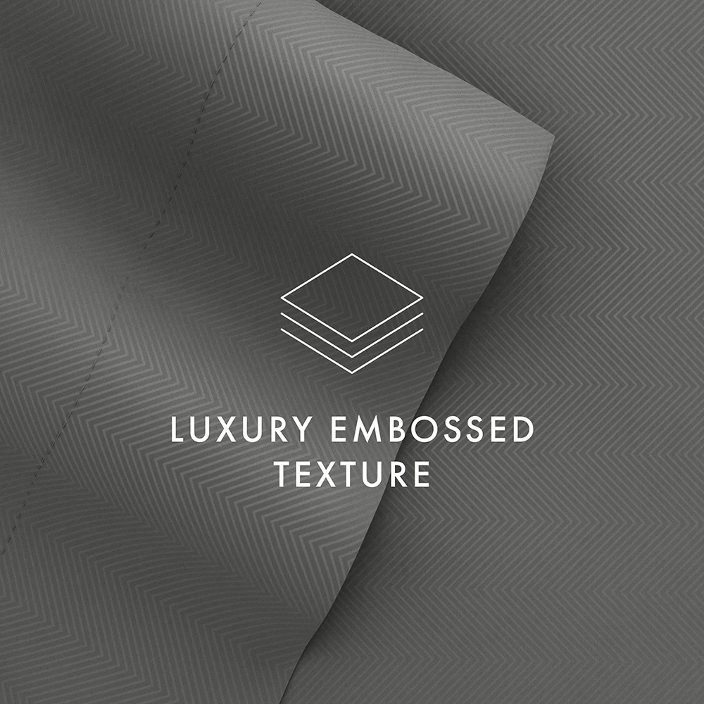 Chevron Embossed 4-Piece Sheet Set - Image 47