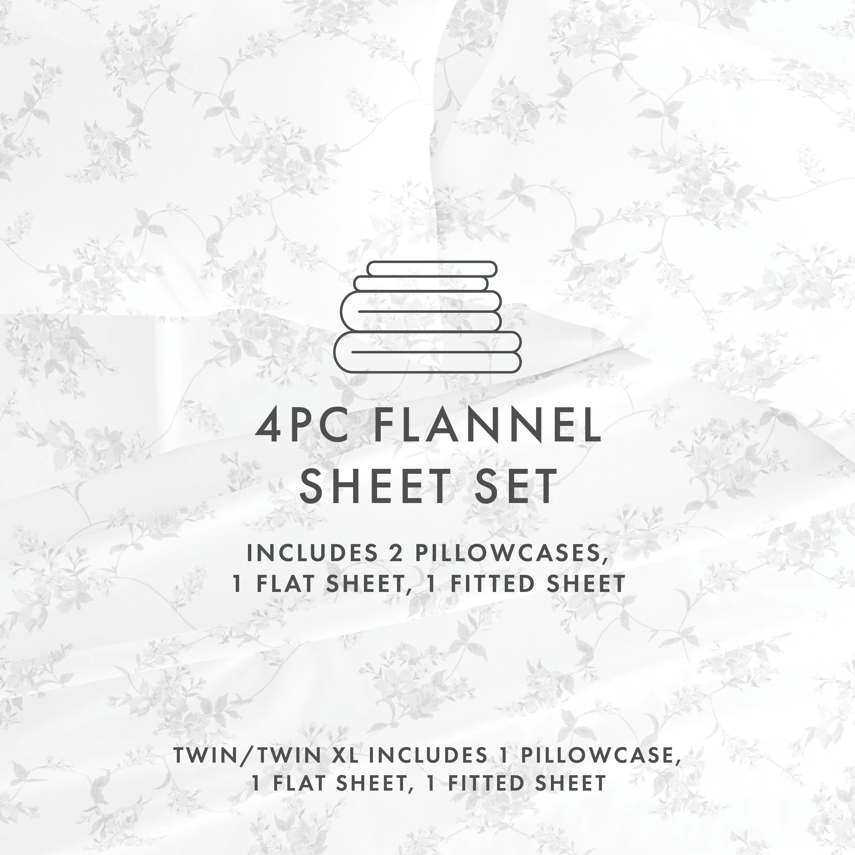 4-Piece Flannel Sheet Sets - SLEEP60 - Image 60