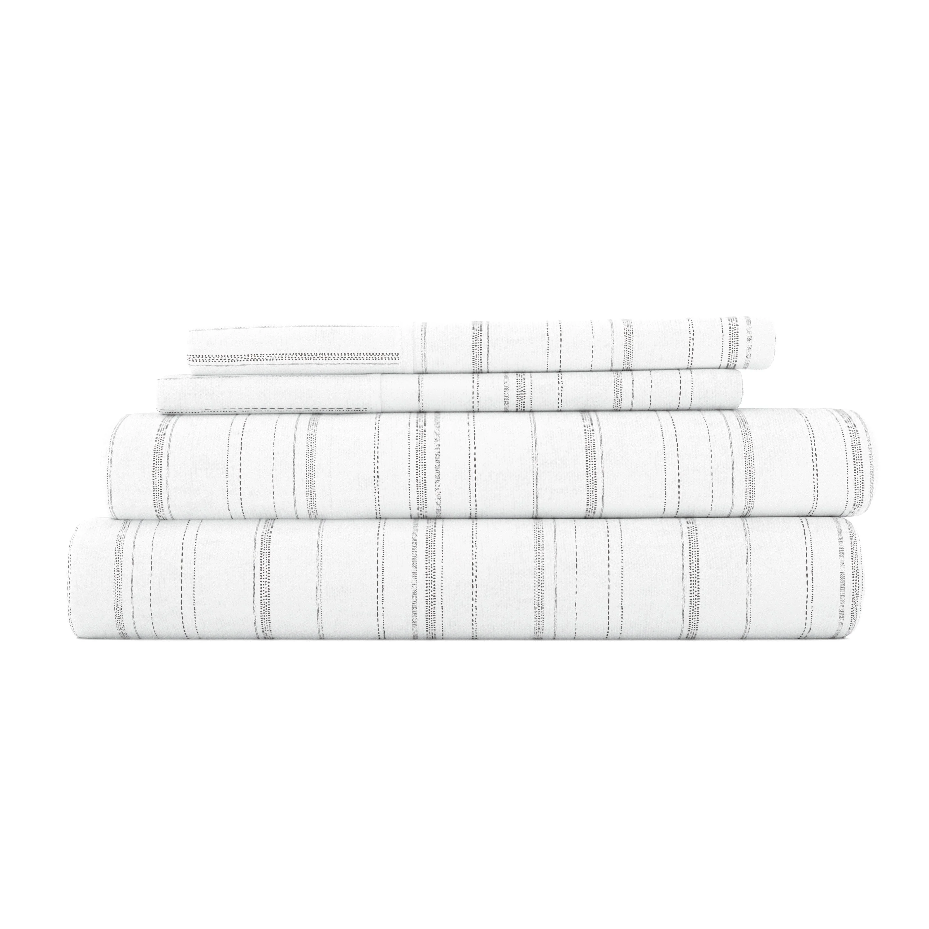 4-Piece Flannel Sheet Sets - SLEEP60 - Image 8