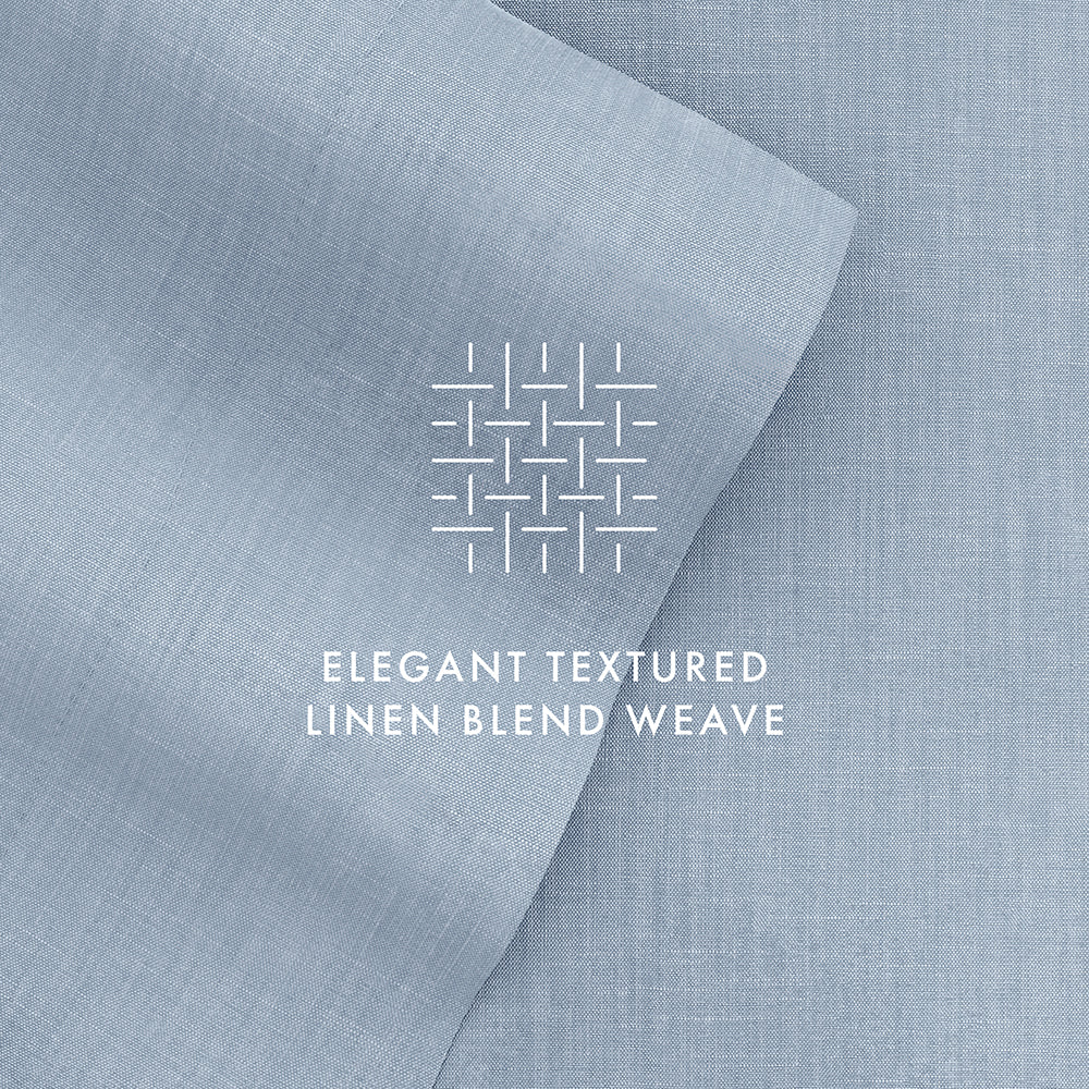 4-Piece Linen Bamboo Blend Sheet Set - Image 18