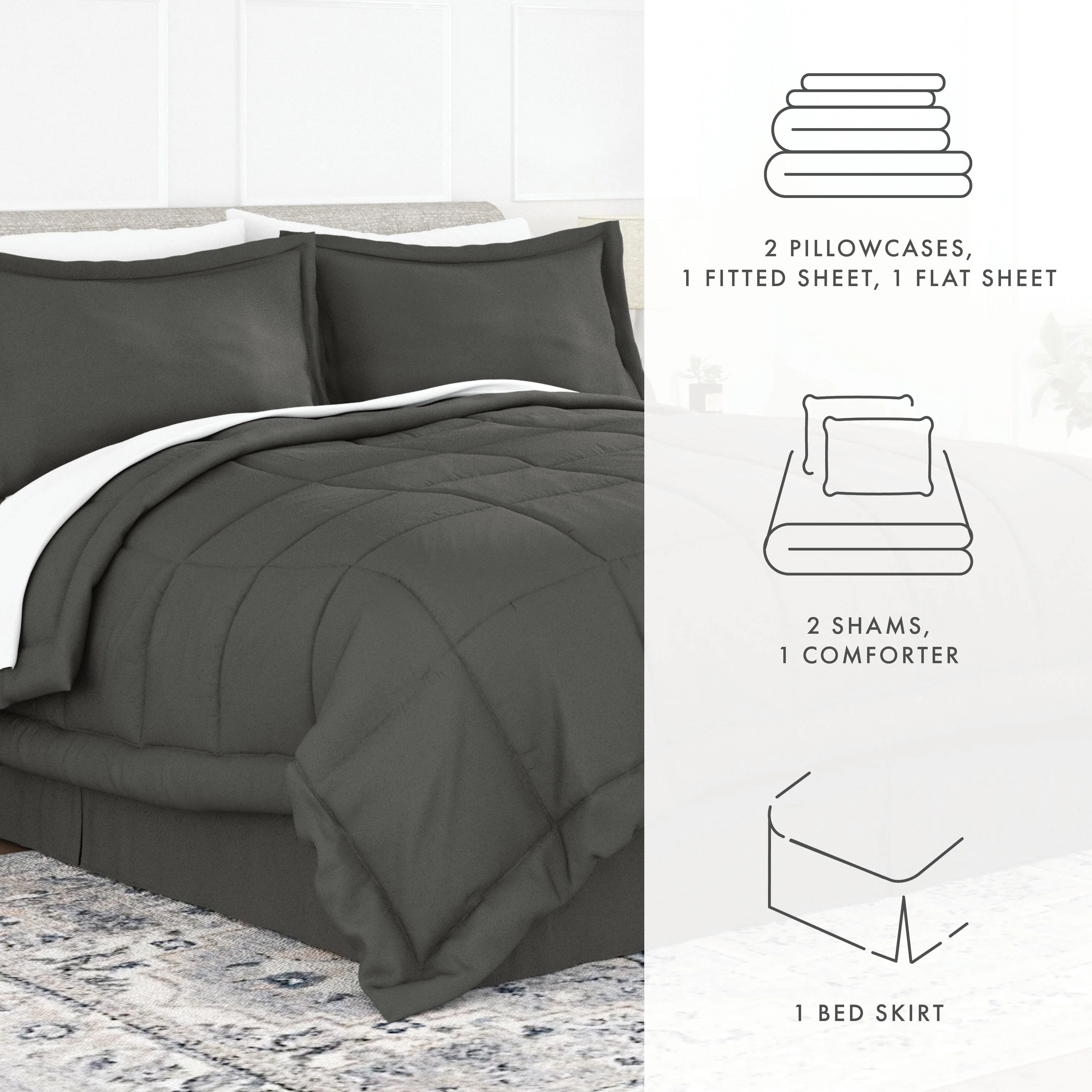 8-Piece Down-Alternative Comforter Set (Sale) - Image 25
