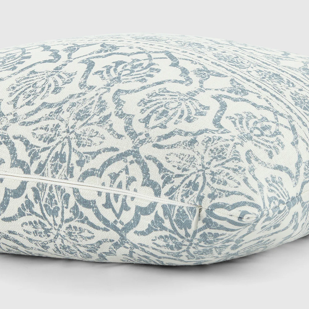 Antique Floral Patterned Throw Pillow - Image 10