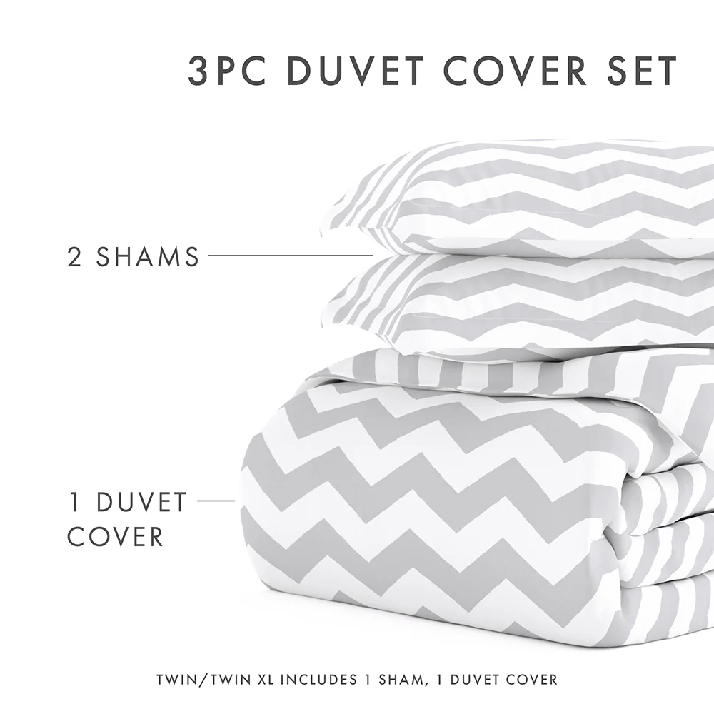 Arrow Pattern 3-Piece Duvet Cover Set - Image 33