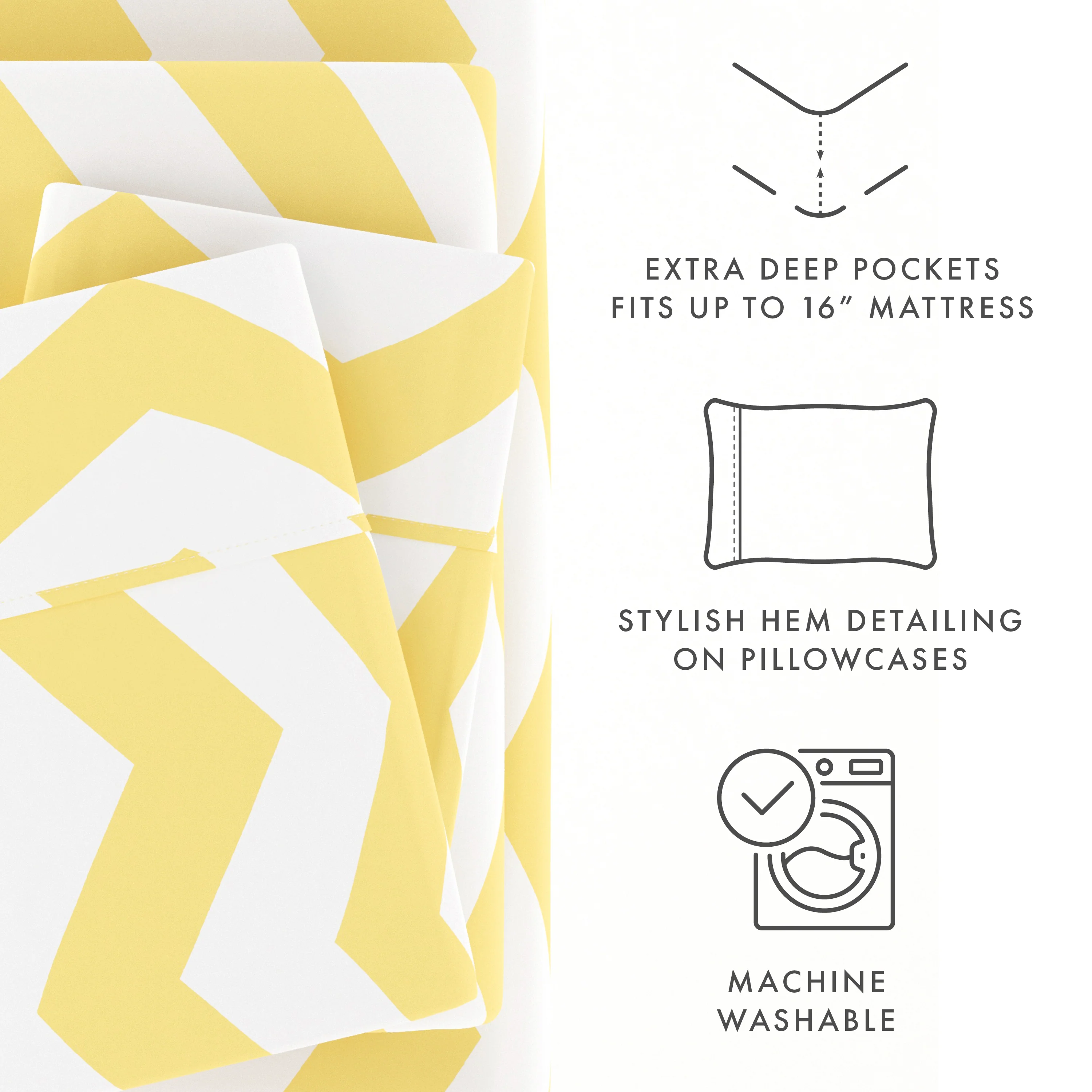Arrow Pattern 4-Piece Sheet Set - Image 20