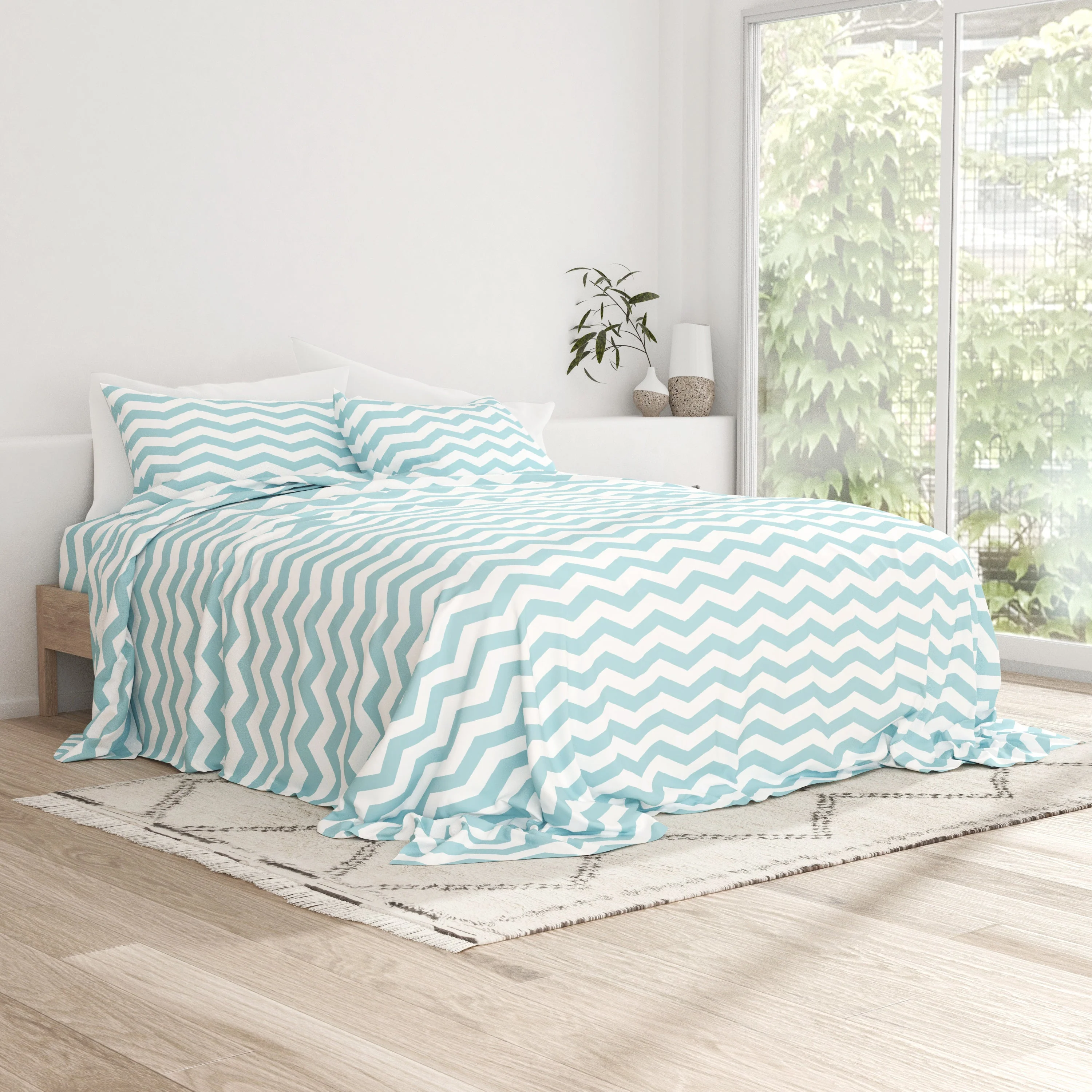 Arrow Pattern 4-Piece Sheet Set - Sale - Image 10