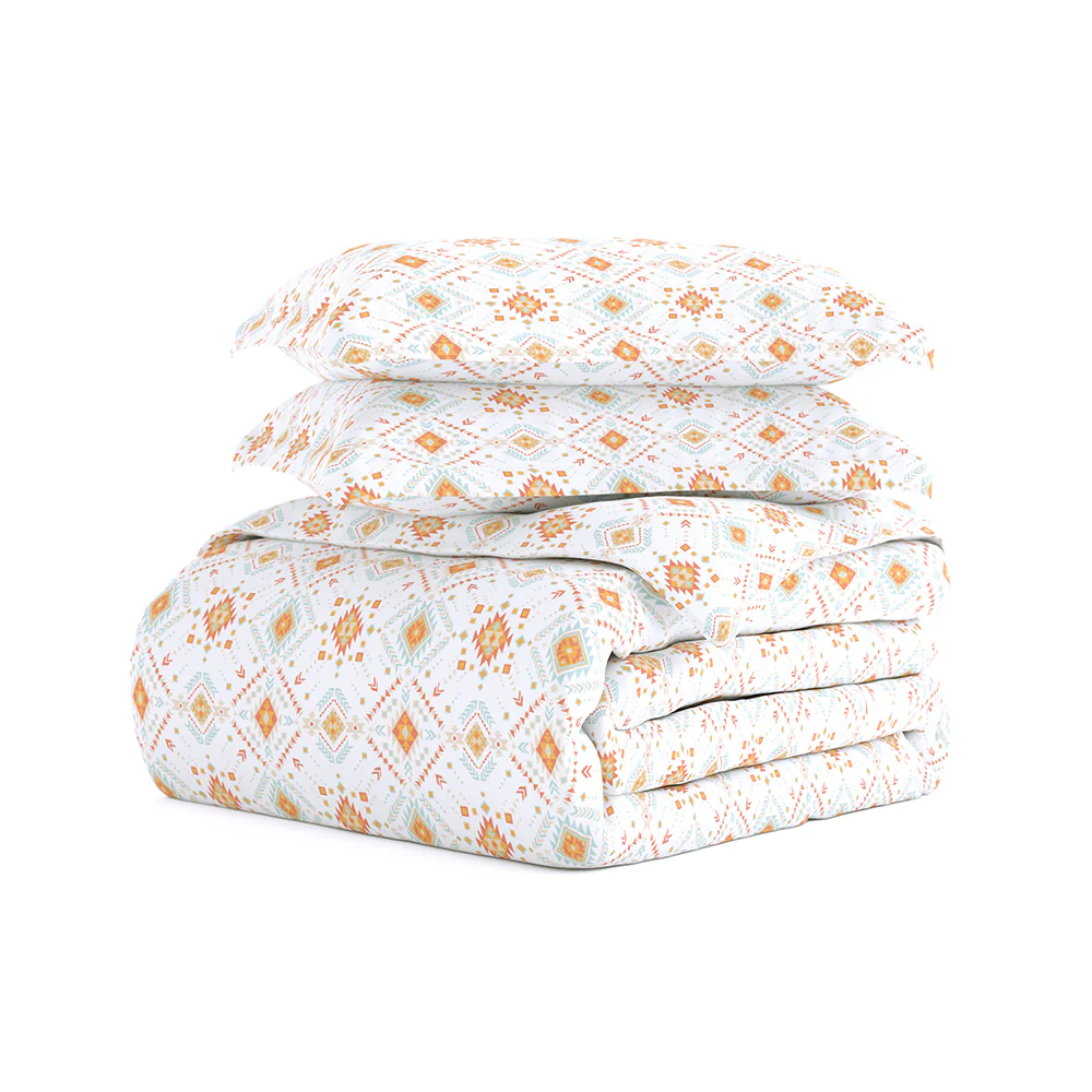 Aztec Dreams Pattern 3-Piece Duvet Cover Set - Image 4